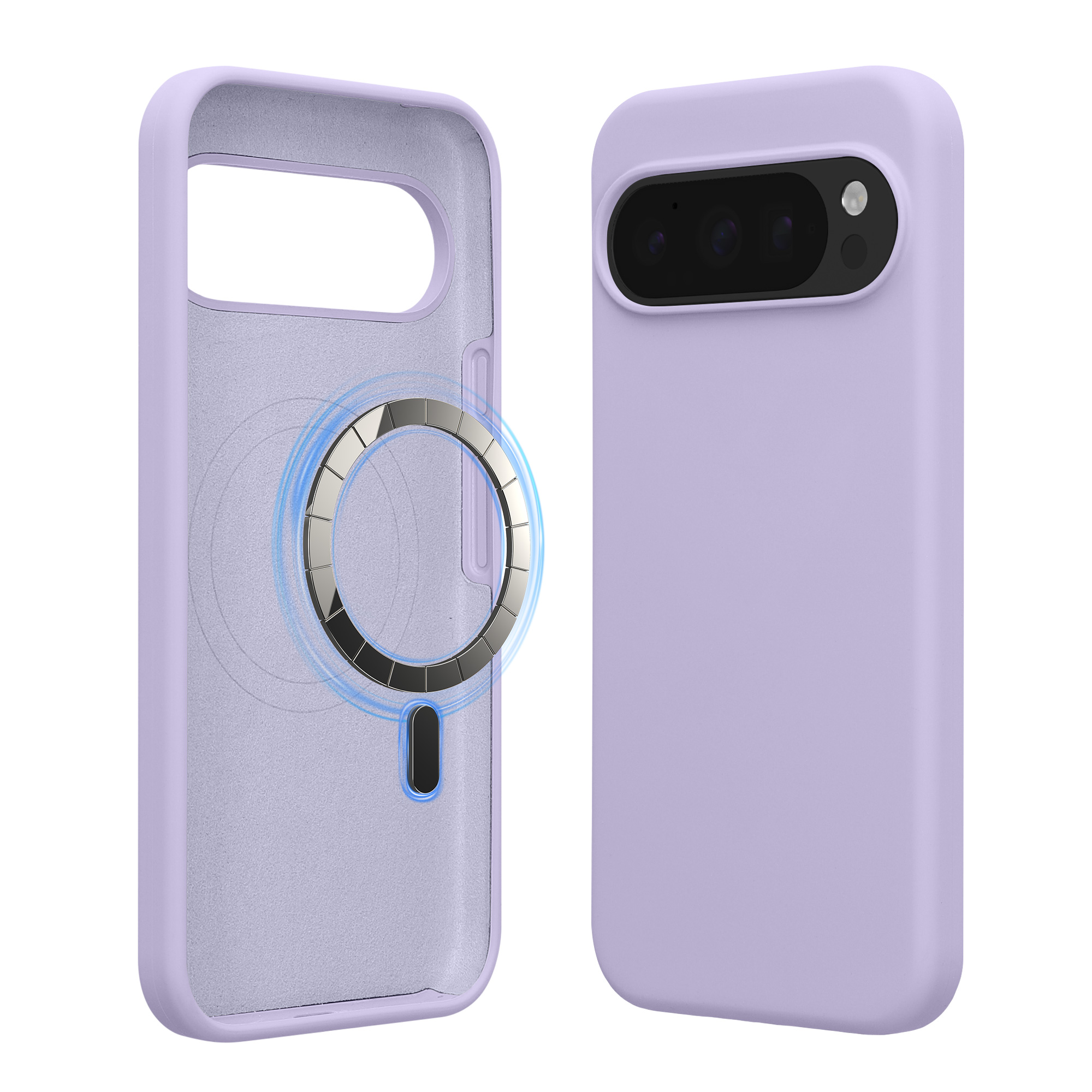 TPU silikonové pouzdro pro Google Pixel 10 Pro XL kwmobile MagSafe - levandulová