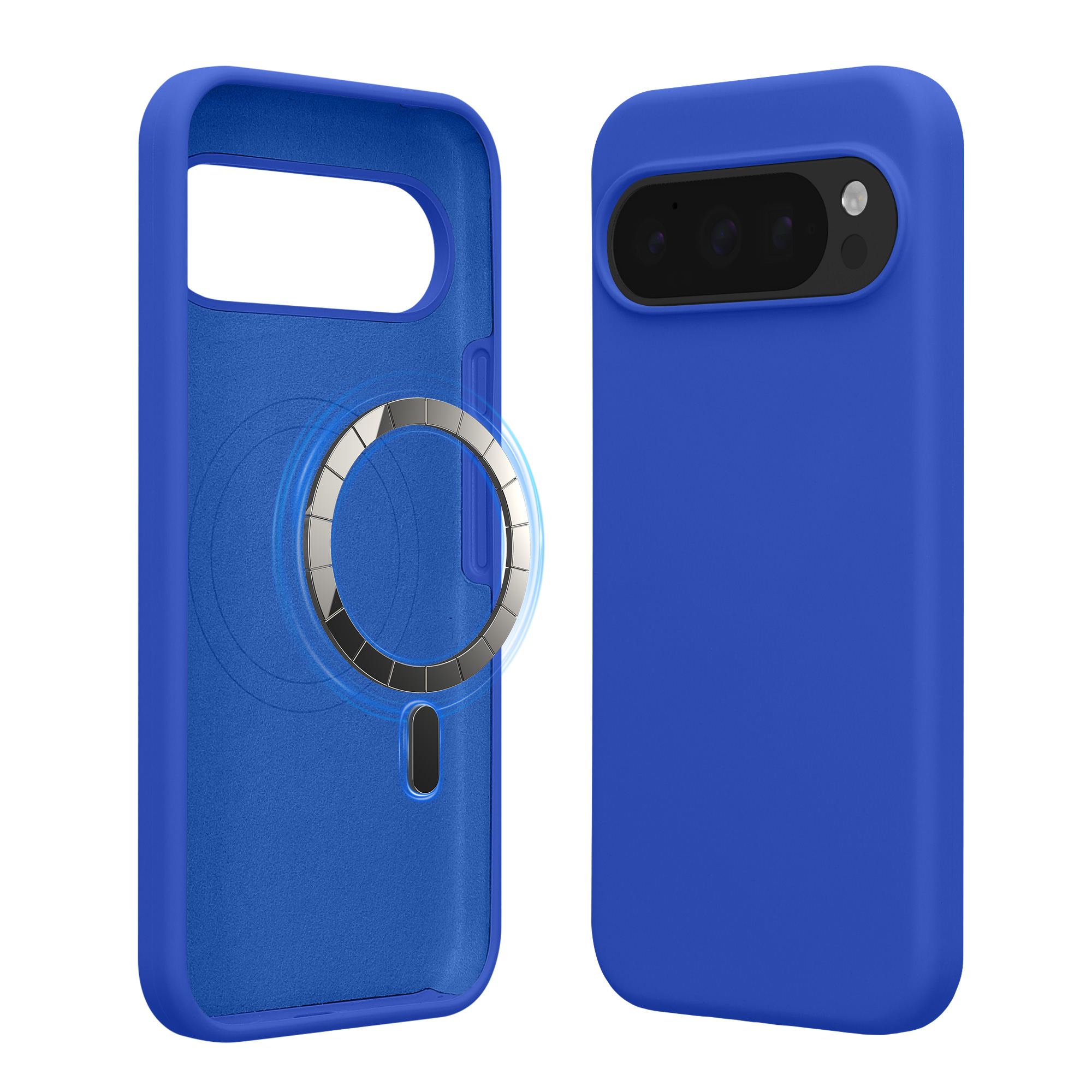 TPU silikonové pouzdro pro Google Pixel 10 / Pixel 10 Pro kwmobile MagSafe - baltská modrá