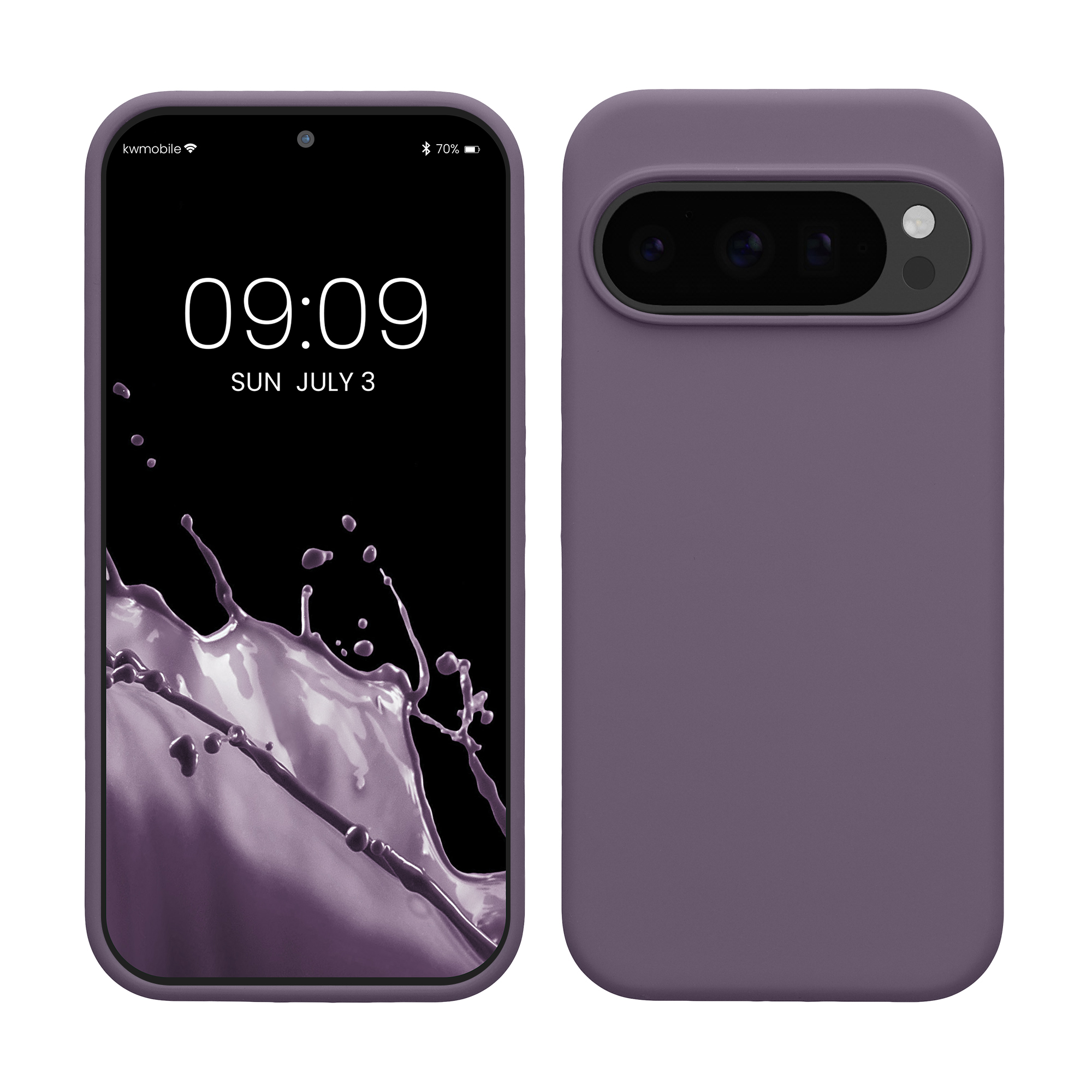 Silikonový kryt kwmobile pro Google Pixel 10 / Pixel 10 Pro - světle fialová Pale Iris