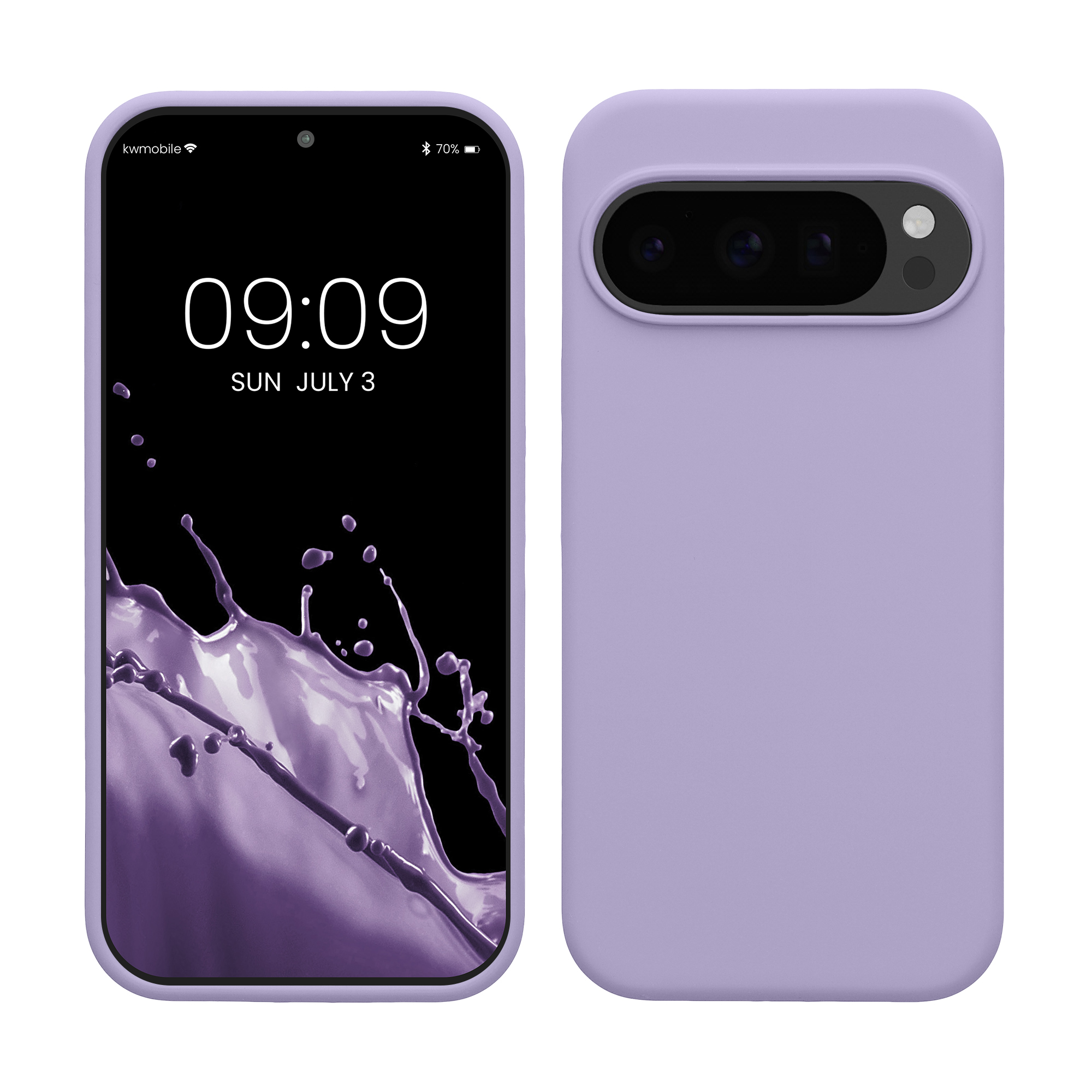Silikonový kryt kwmobile pro Google Pixel 10 / Pixel 10 Pro - levandulová