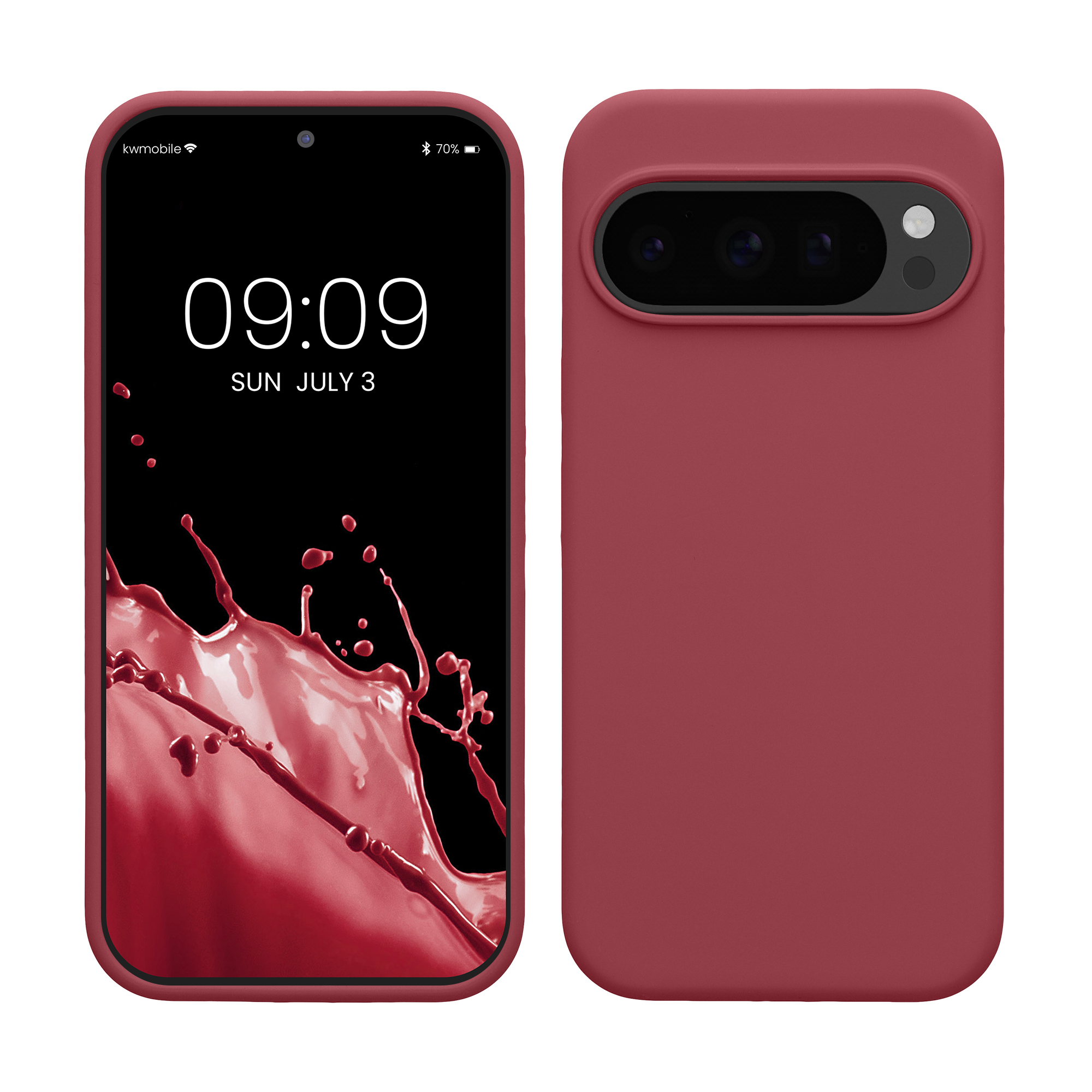 Kryt na mobil Google Pixel 10 / Pixel 10 Pro kwmobile - tmavě růžová