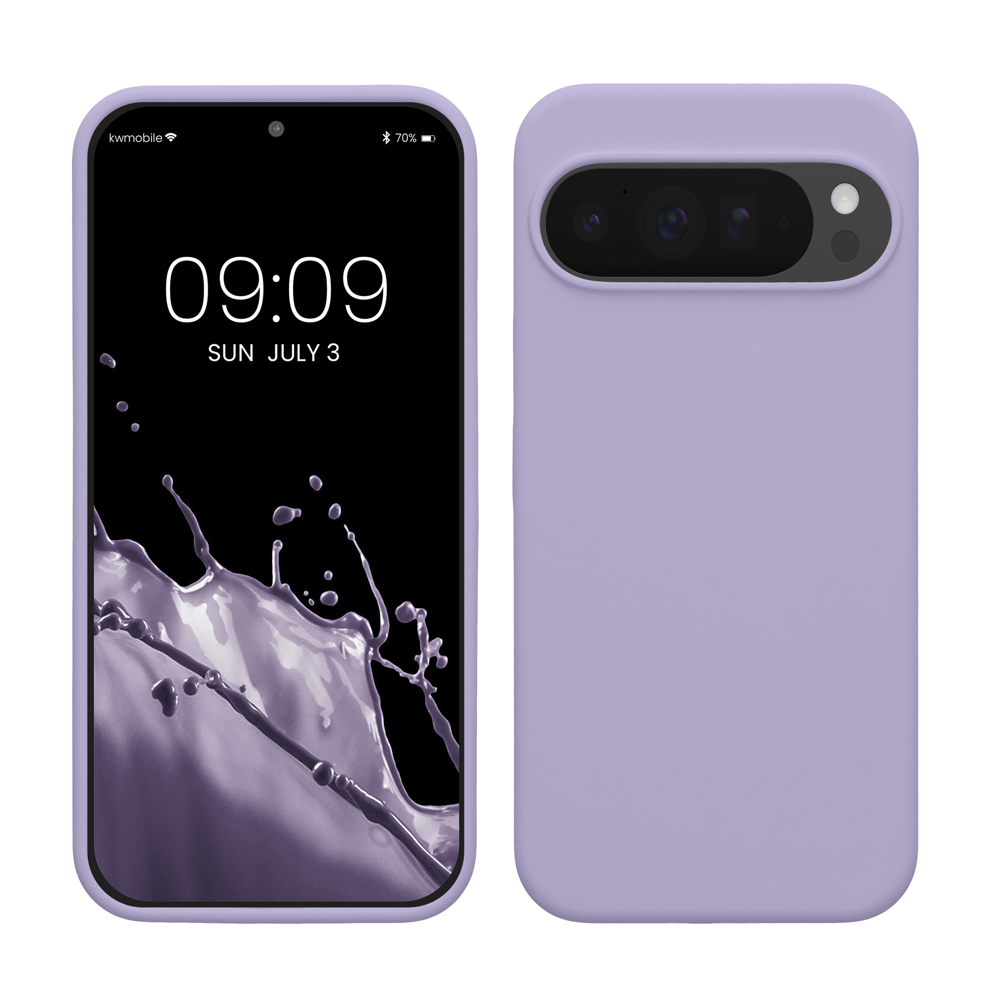Silikonový kryt kwmobile pro Google Pixel 10 Pro XL - levandulová