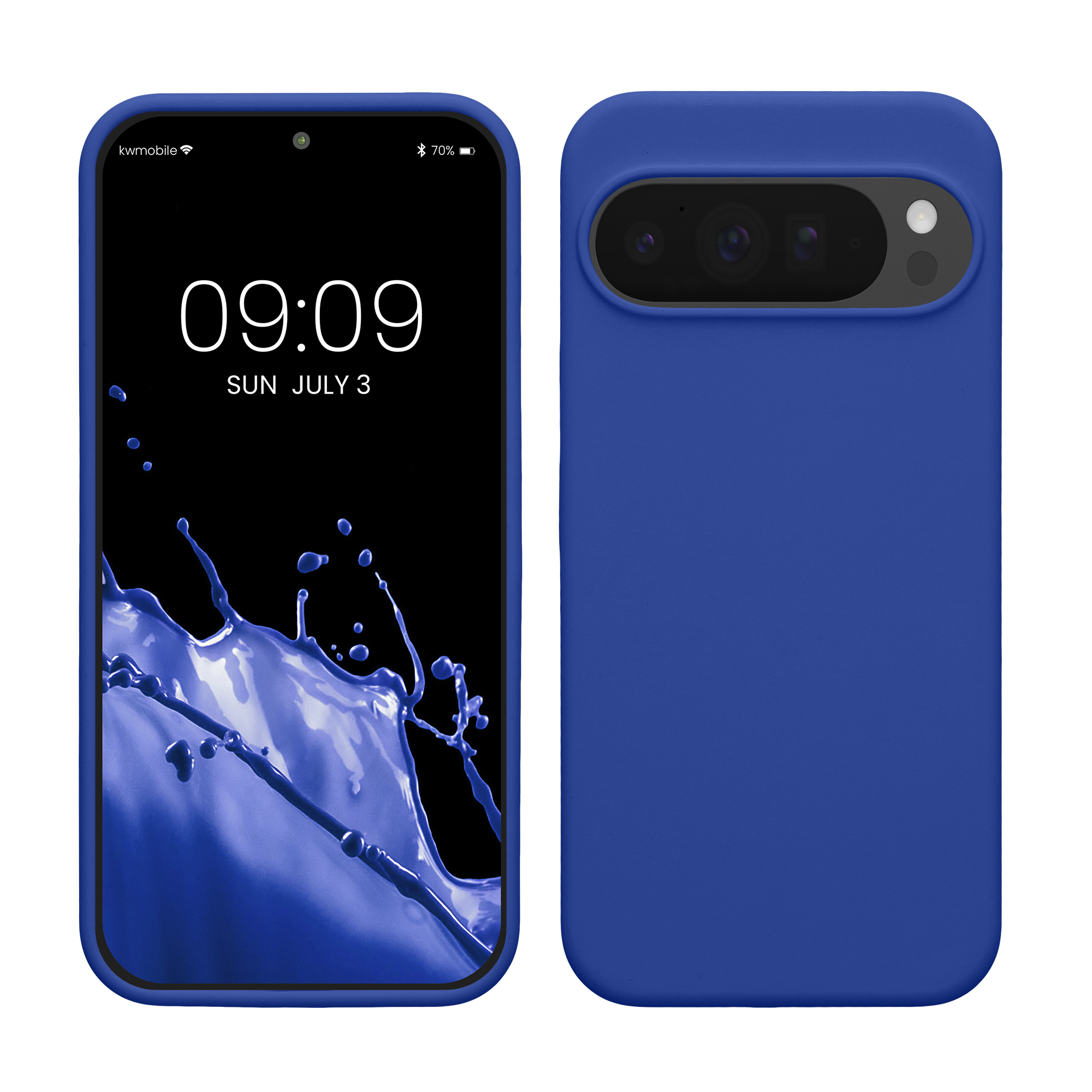 Silikonový kryt kwmobile pro Google Pixel 10 Pro XL - baltská modrá