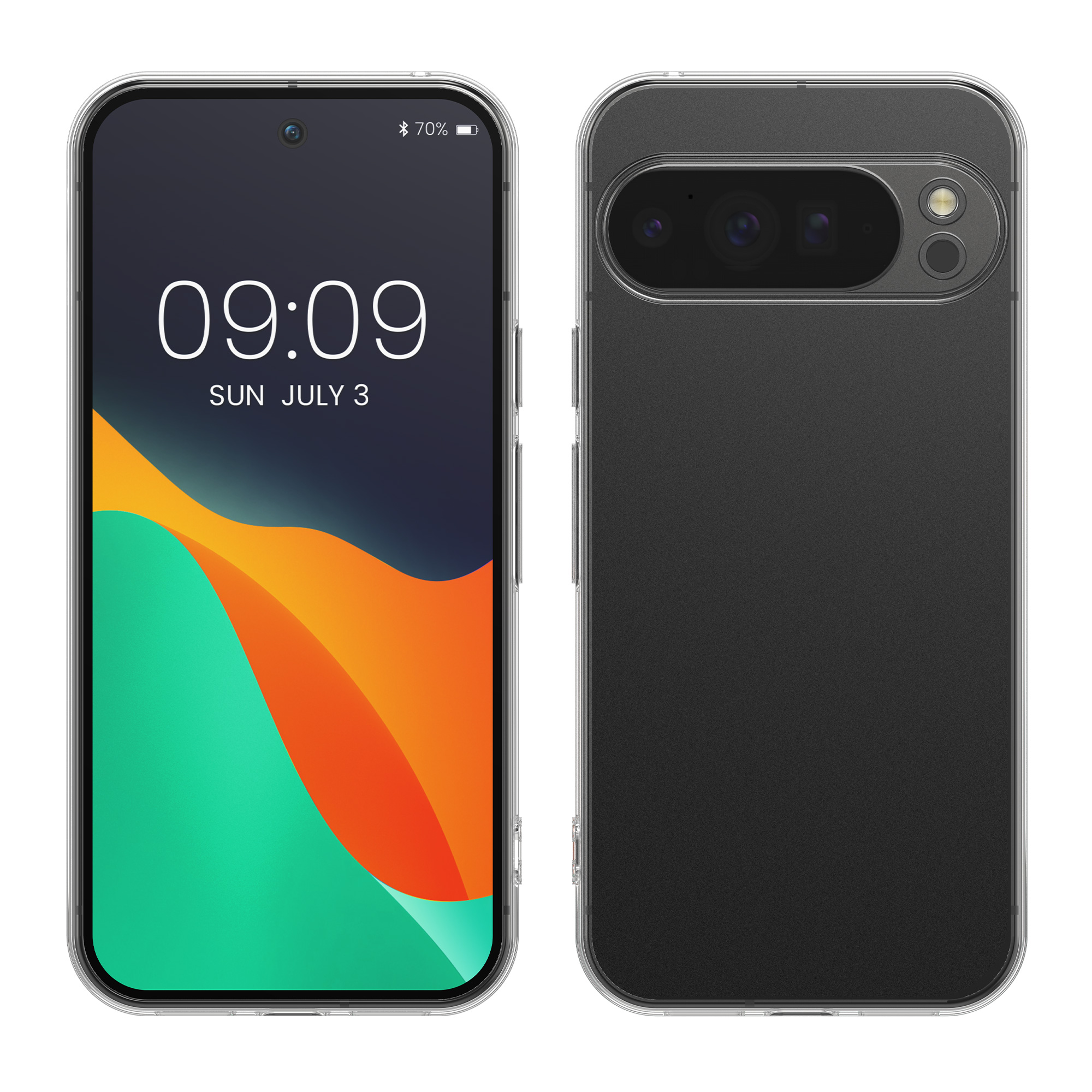 Silikonový kryt kwmobile pro Google Pixel 10 Pro - transparentní