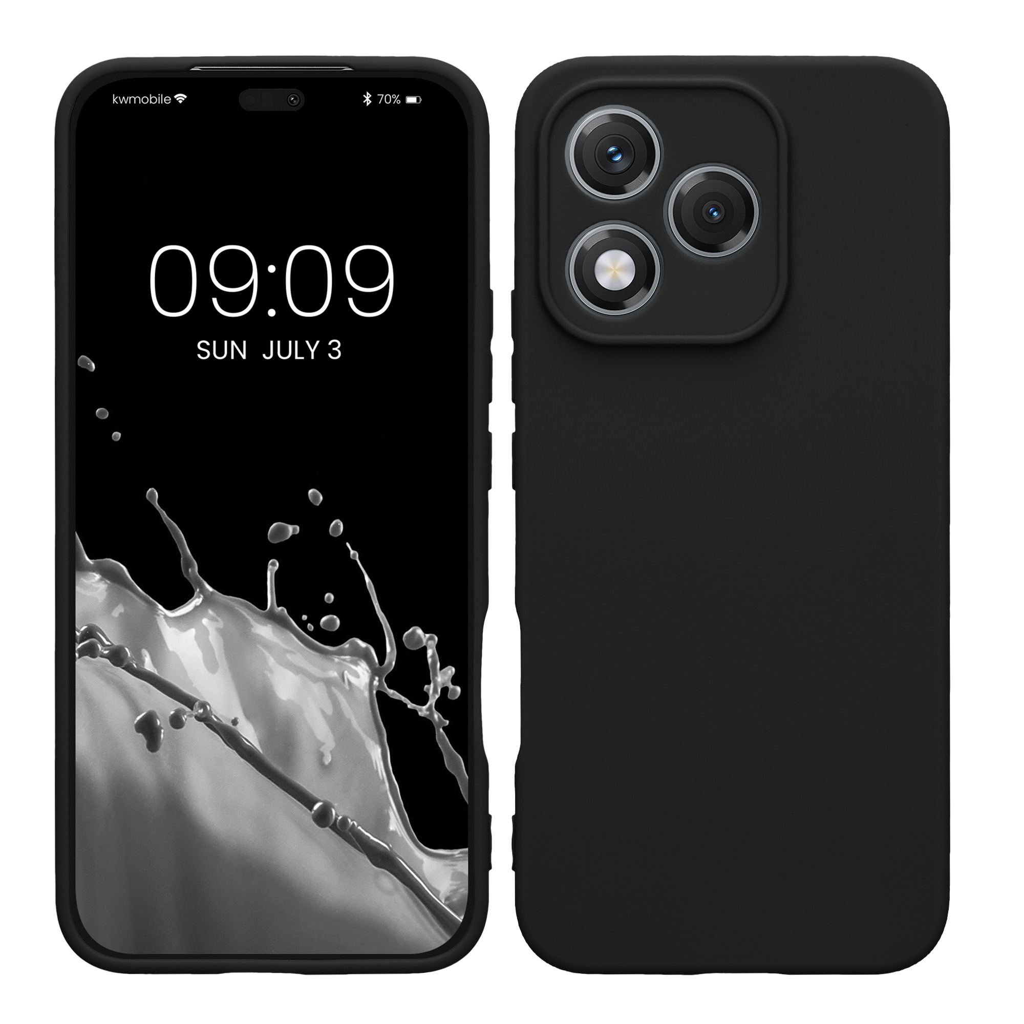 Kryt na mobil HONOR 400 Lite kwmobile TPU matná černá