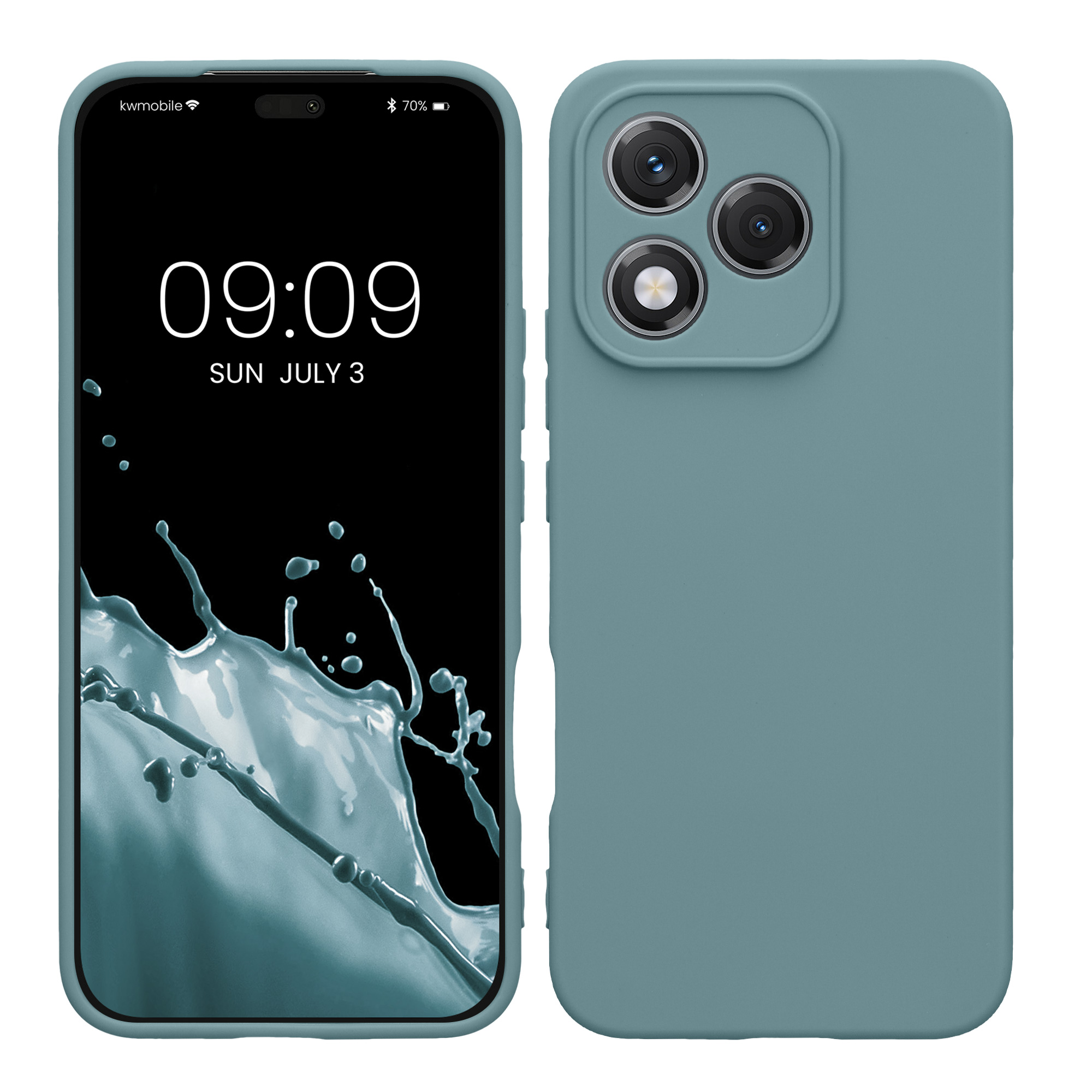 Kryt na mobil HONOR 400 Lite kwmobile TPU antická kamenná