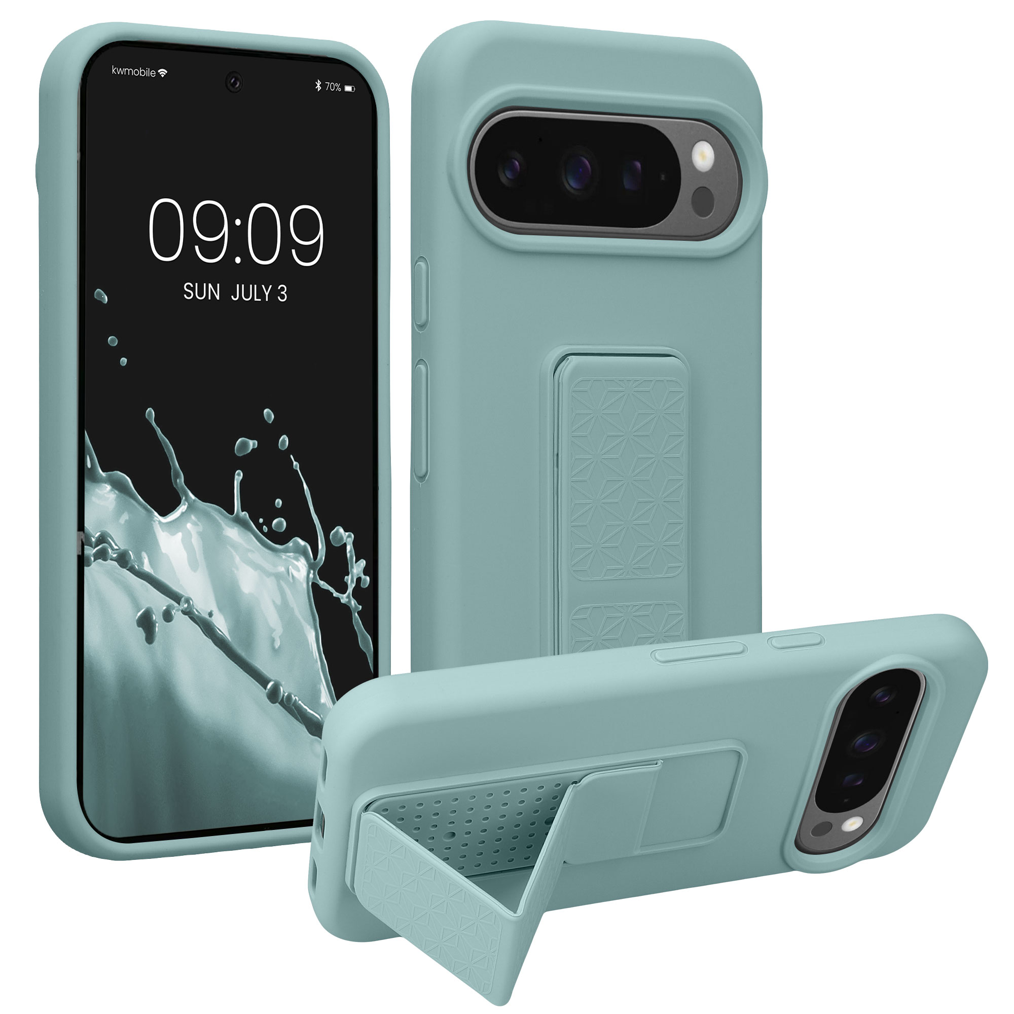 Silikonový kryt kwmobile pro Google Pixel 10 / Pixel 10 Pro - mátová