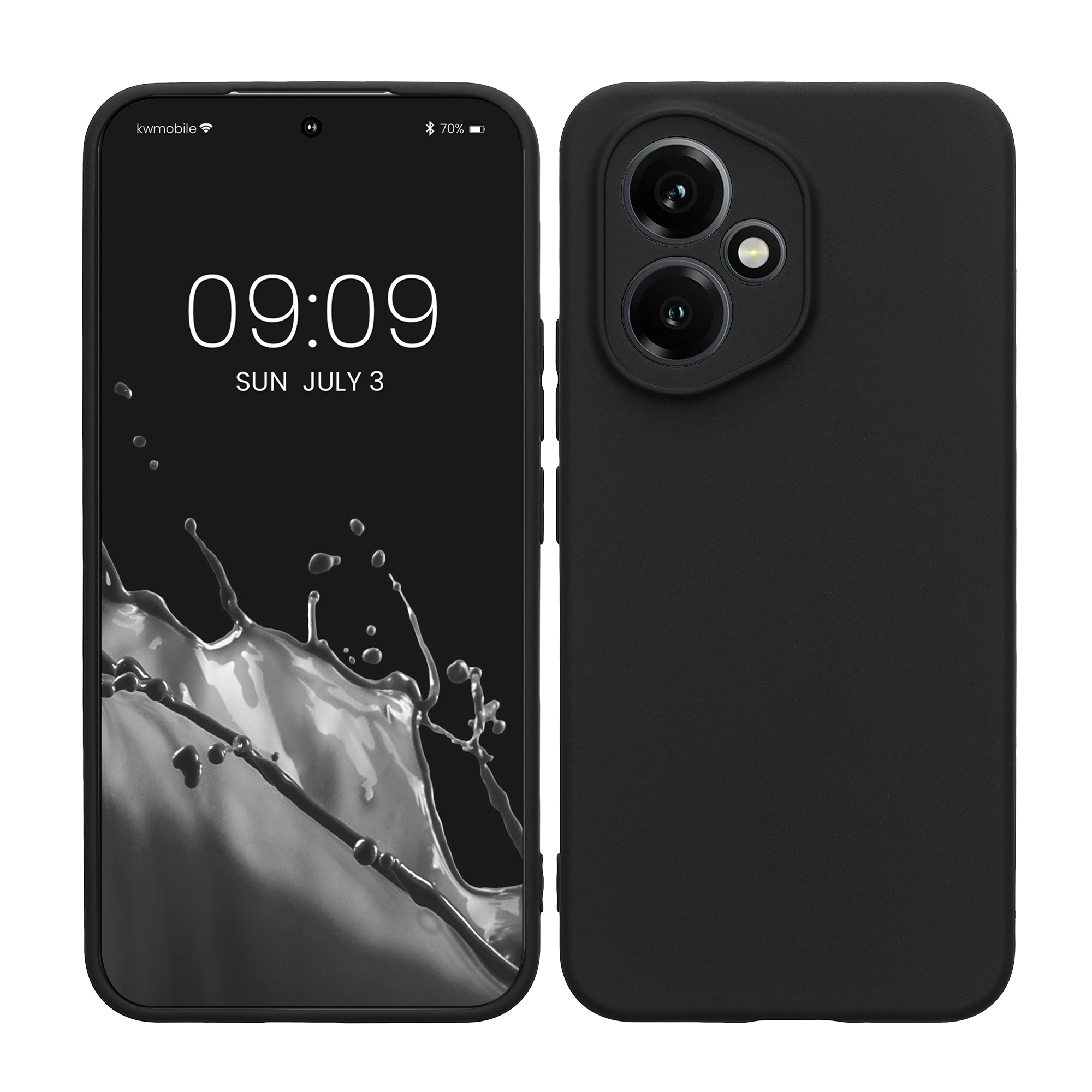 Kryt na mobil HONOR 400 kwmobile TPU matná černá