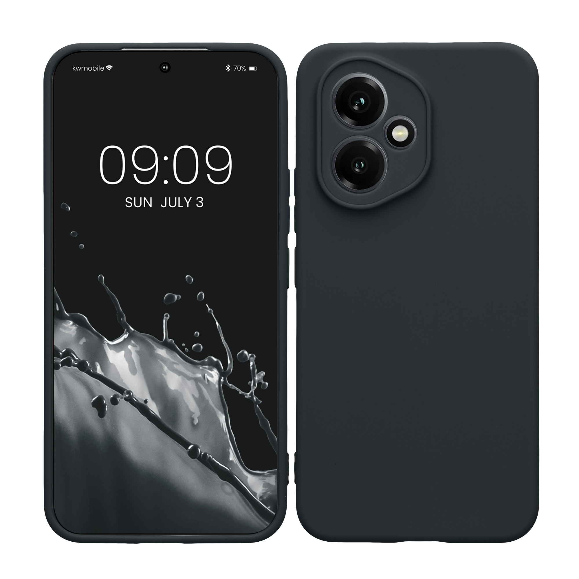 Pouzdro pro HONOR 400 kwmobile tenké TPU - borůvková
