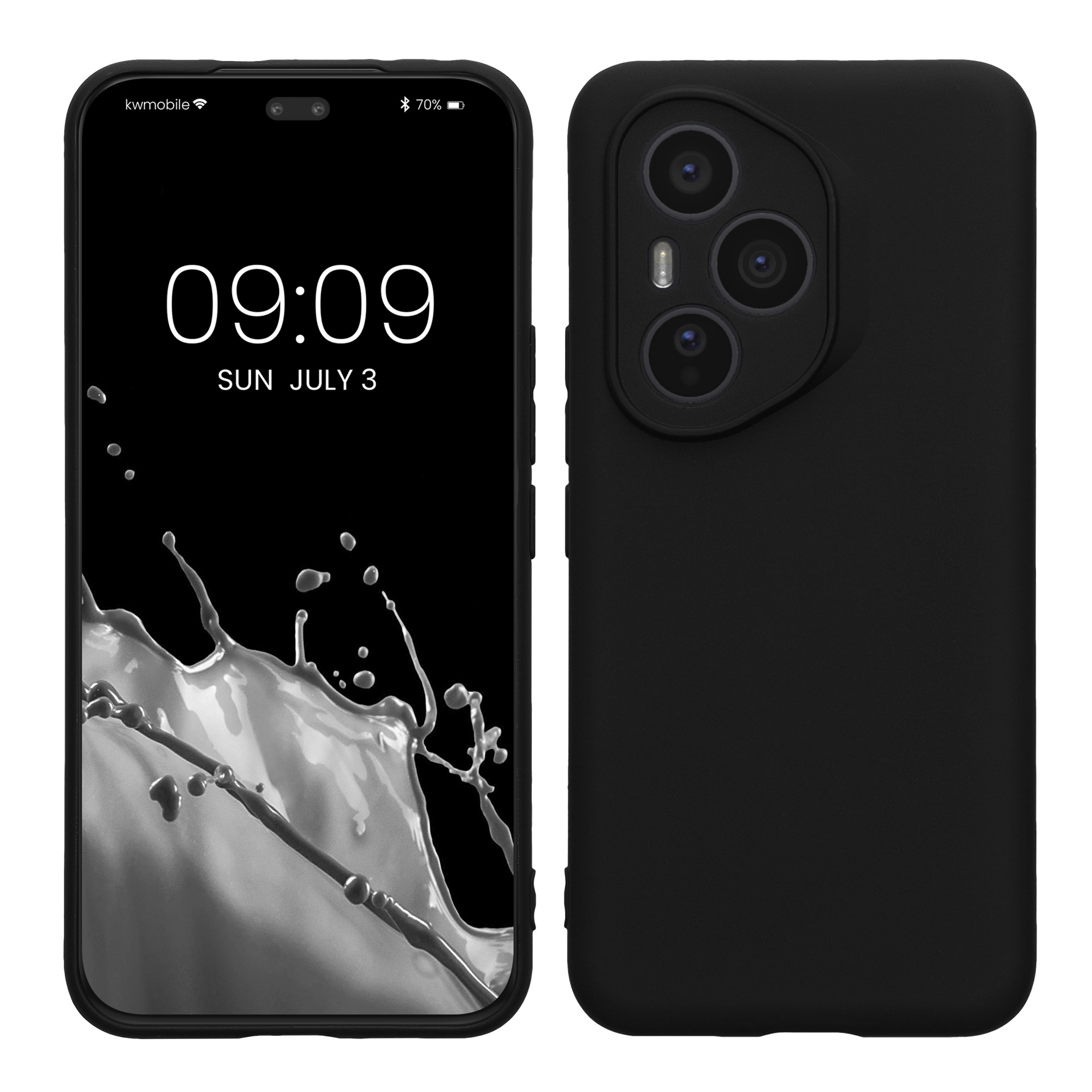 Kryt na mobil HONOR 400 Pro kwmobile TPU matná černá