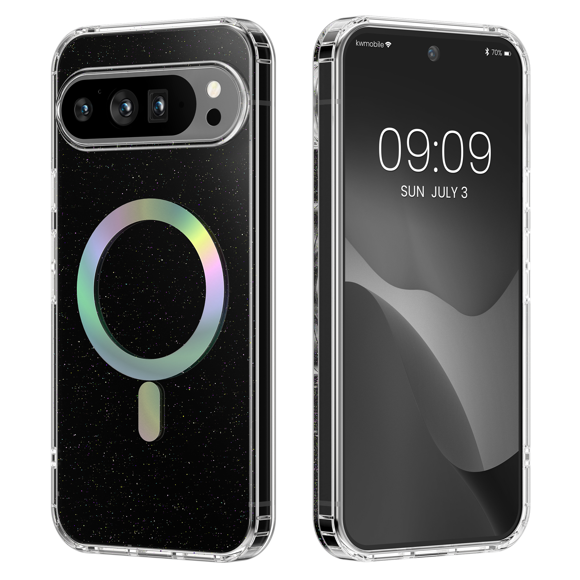 Kryt na mobil kwmobile pro Google Pixel 9 / Pixel 9 Pro - Glitter