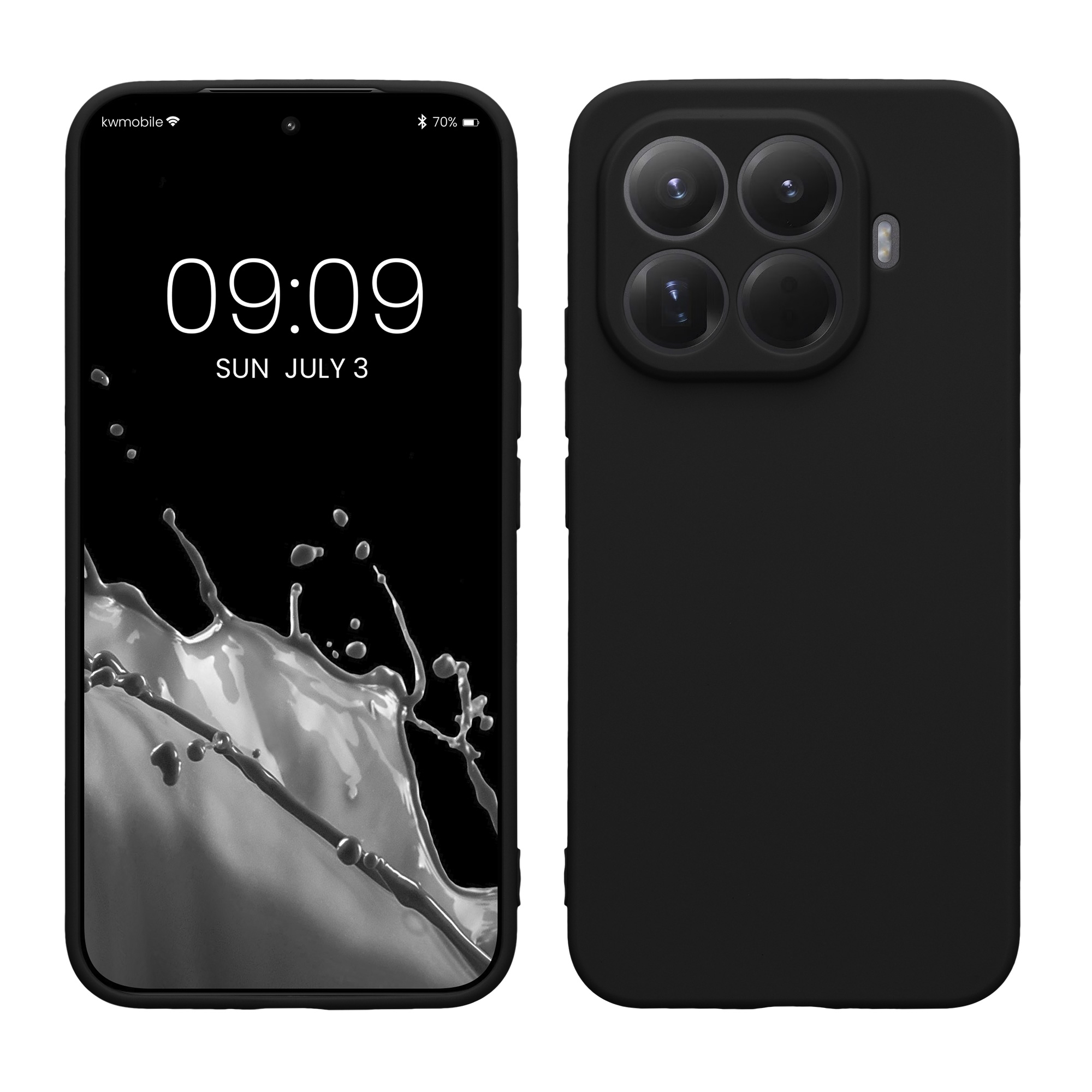 Kryt na mobil Xiaomi 15T Pro kwmobile matně černý
