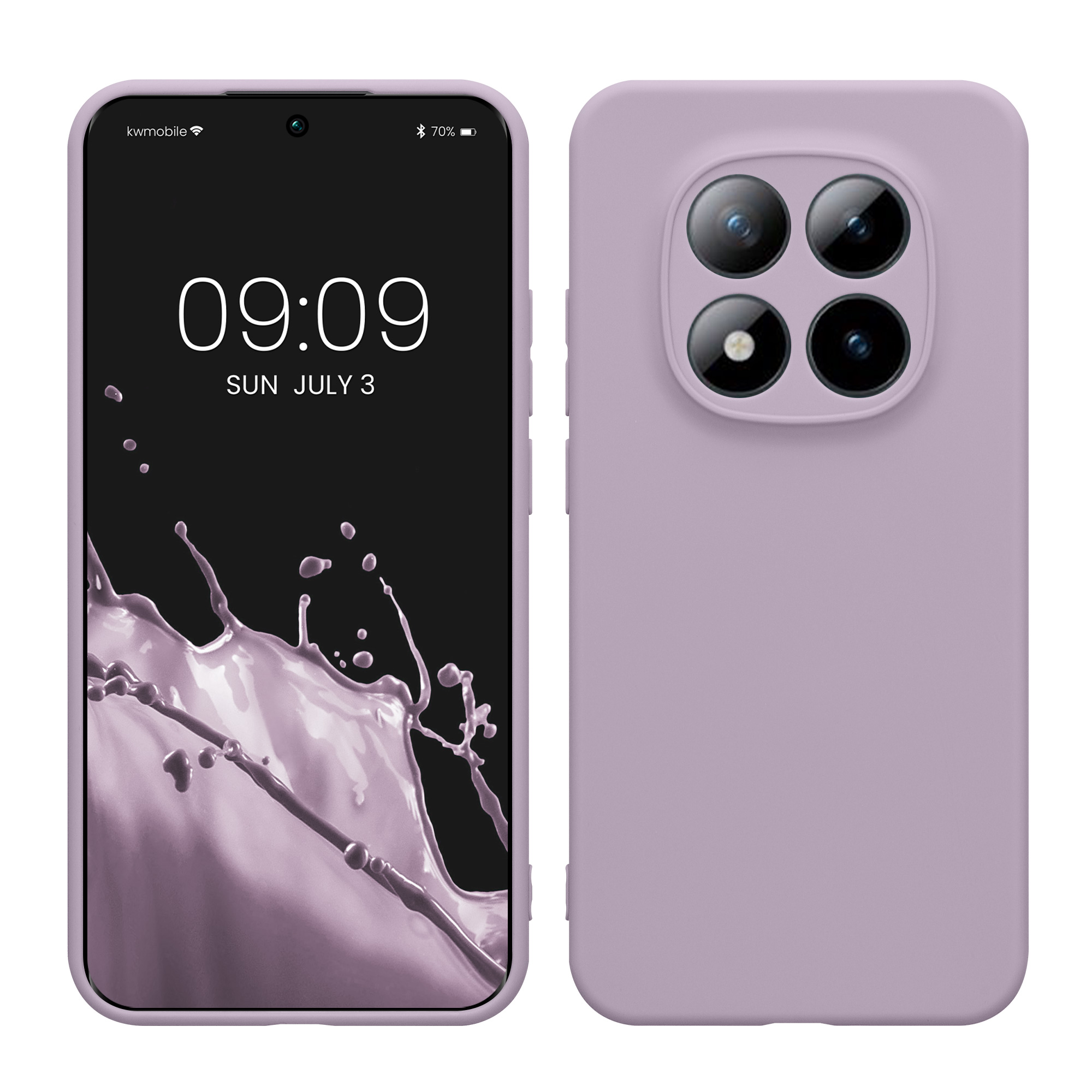 TPU kryt kwmobile pro Xiaomi Redmi Note 15 Pro 5G - levandulová
