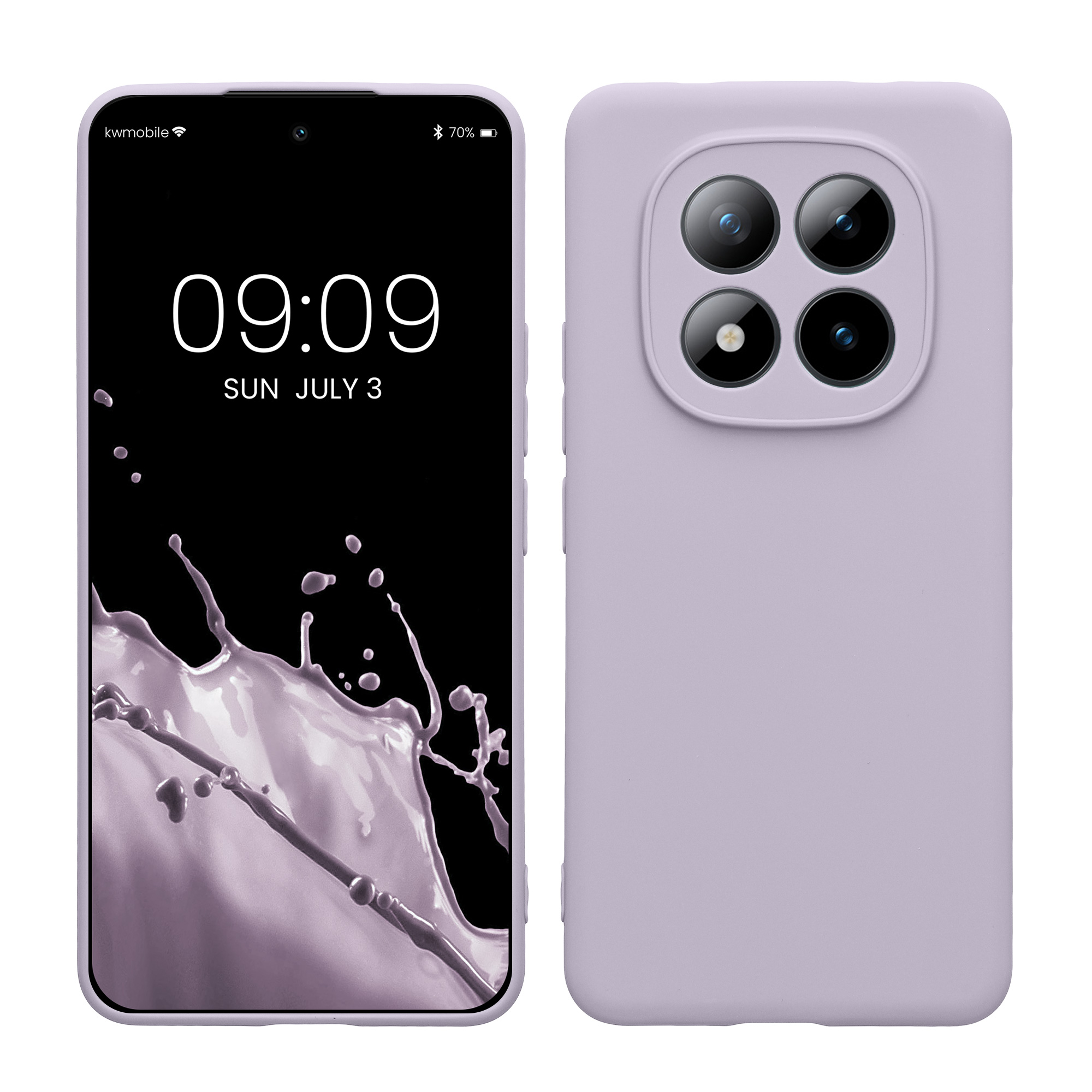 TPU kryt kwmobile pro Xiaomi Redmi Note 15 Pro 4G - levandulová