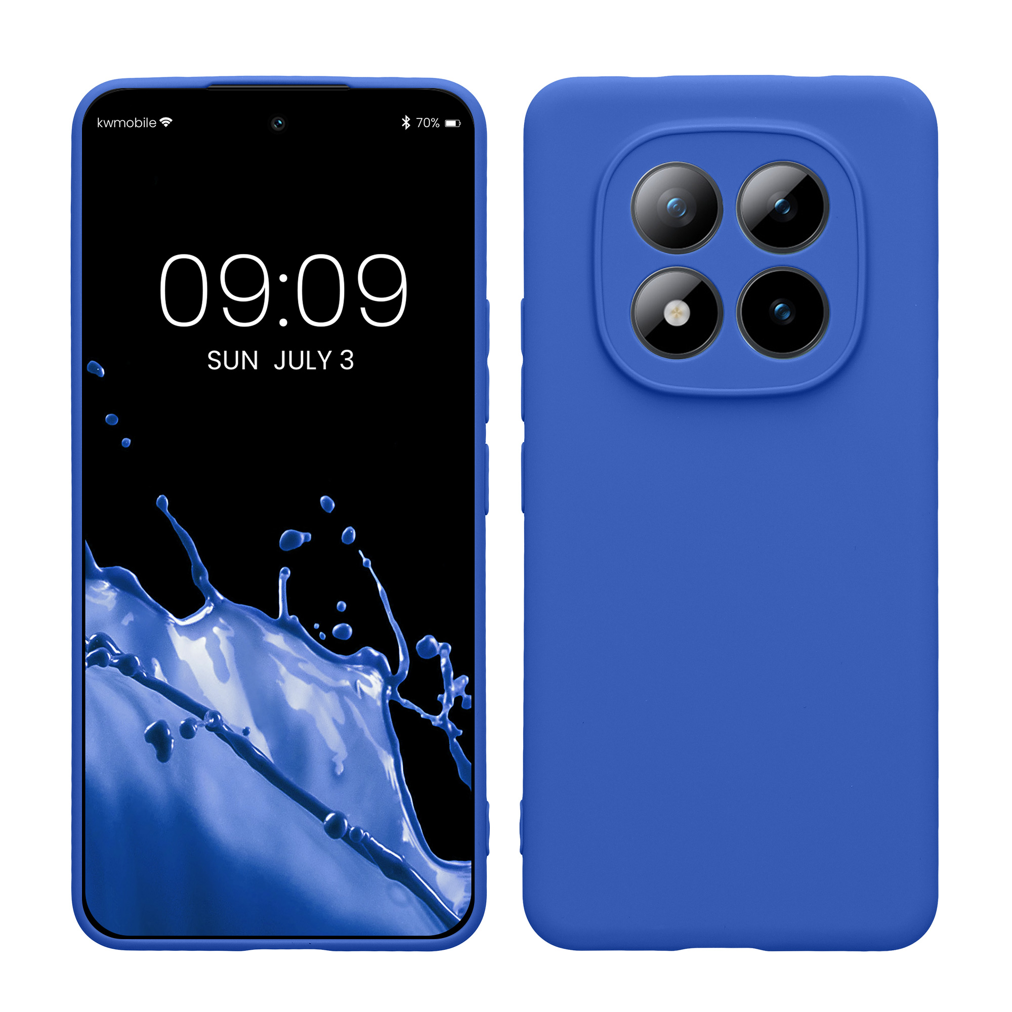 TPU kryt kwmobile pro Xiaomi Redmi Note 15 Pro 4G - baltská modrá