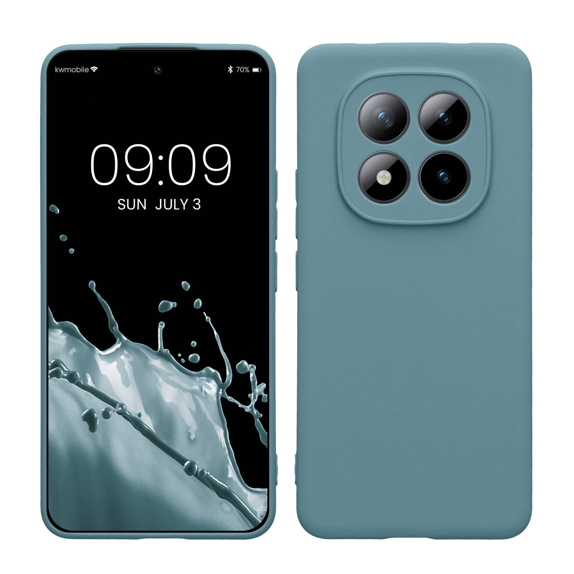 TPU kryt kwmobile pro Xiaomi Redmi Note 15 Pro 4G - šedobéžová