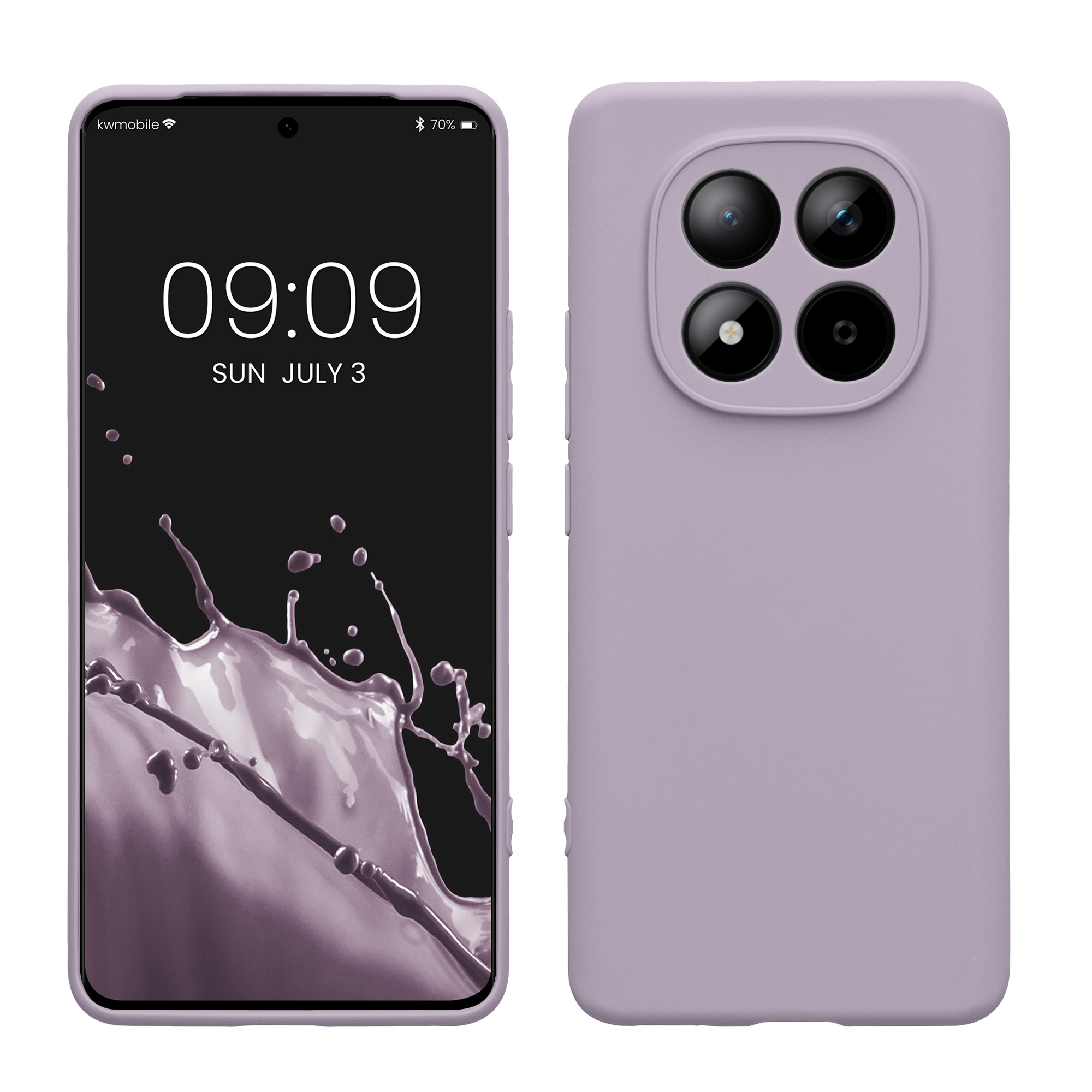 TPU kryt kwmobile pro Xiaomi Redmi Note 15 4G / Redmi Note 15 5G / Poco M8 5G - levandulová
