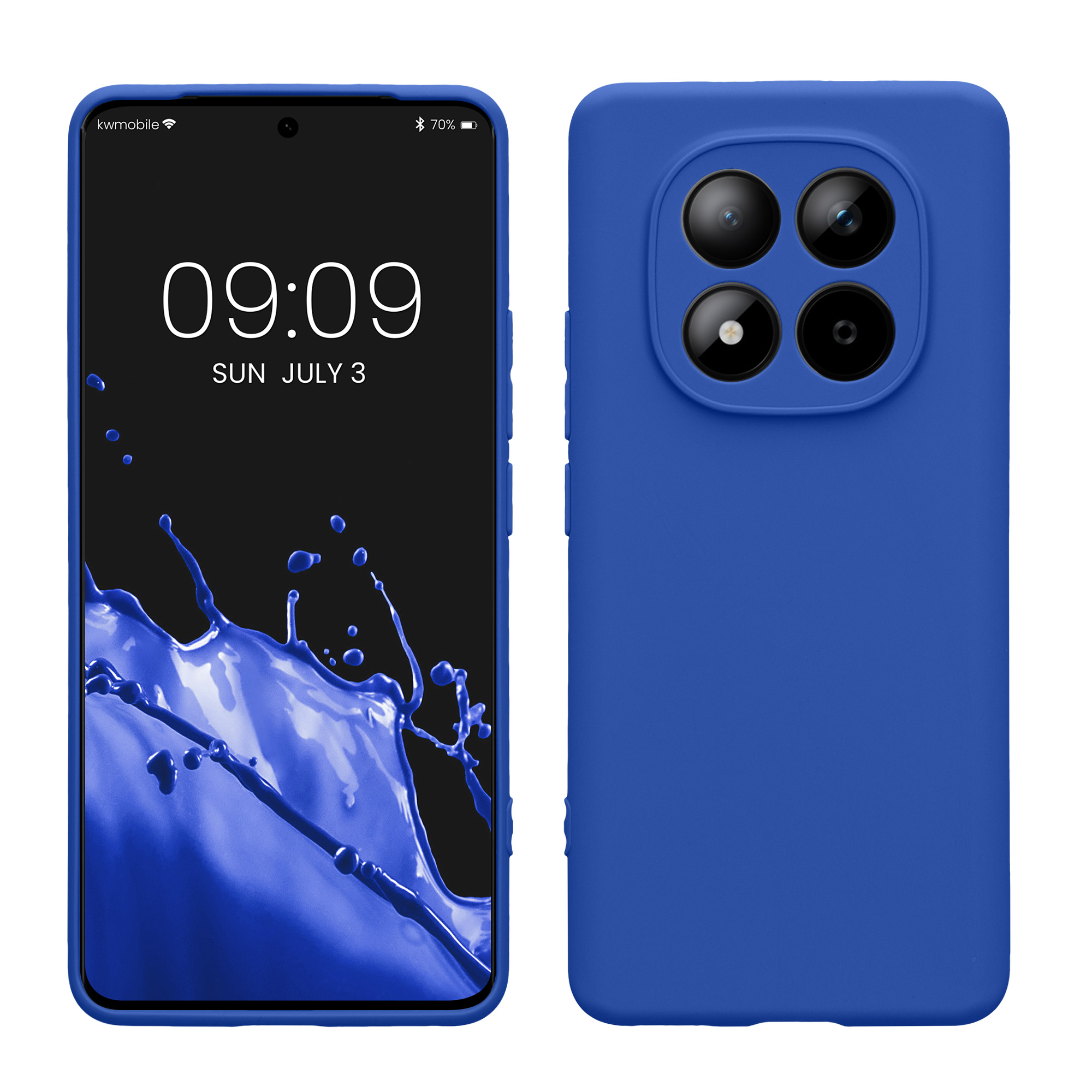 TPU kryt kwmobile pro Xiaomi Redmi Note 15 4G / Redmi Note 15 5G / Poco M8 5G - baltská modrá