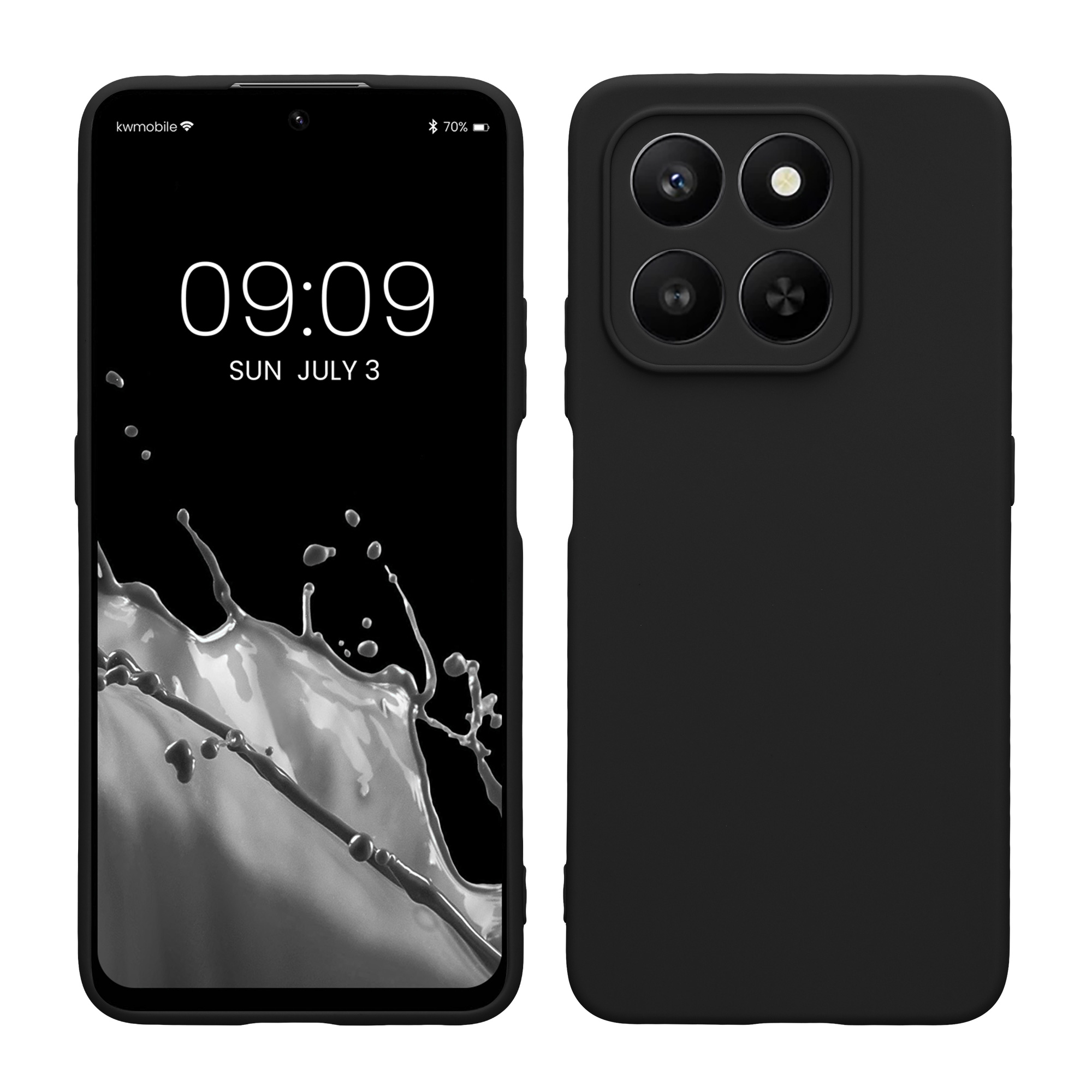 Kryt na mobil HONOR 400 Smart 5G / X7d kwmobile TPU matná černá