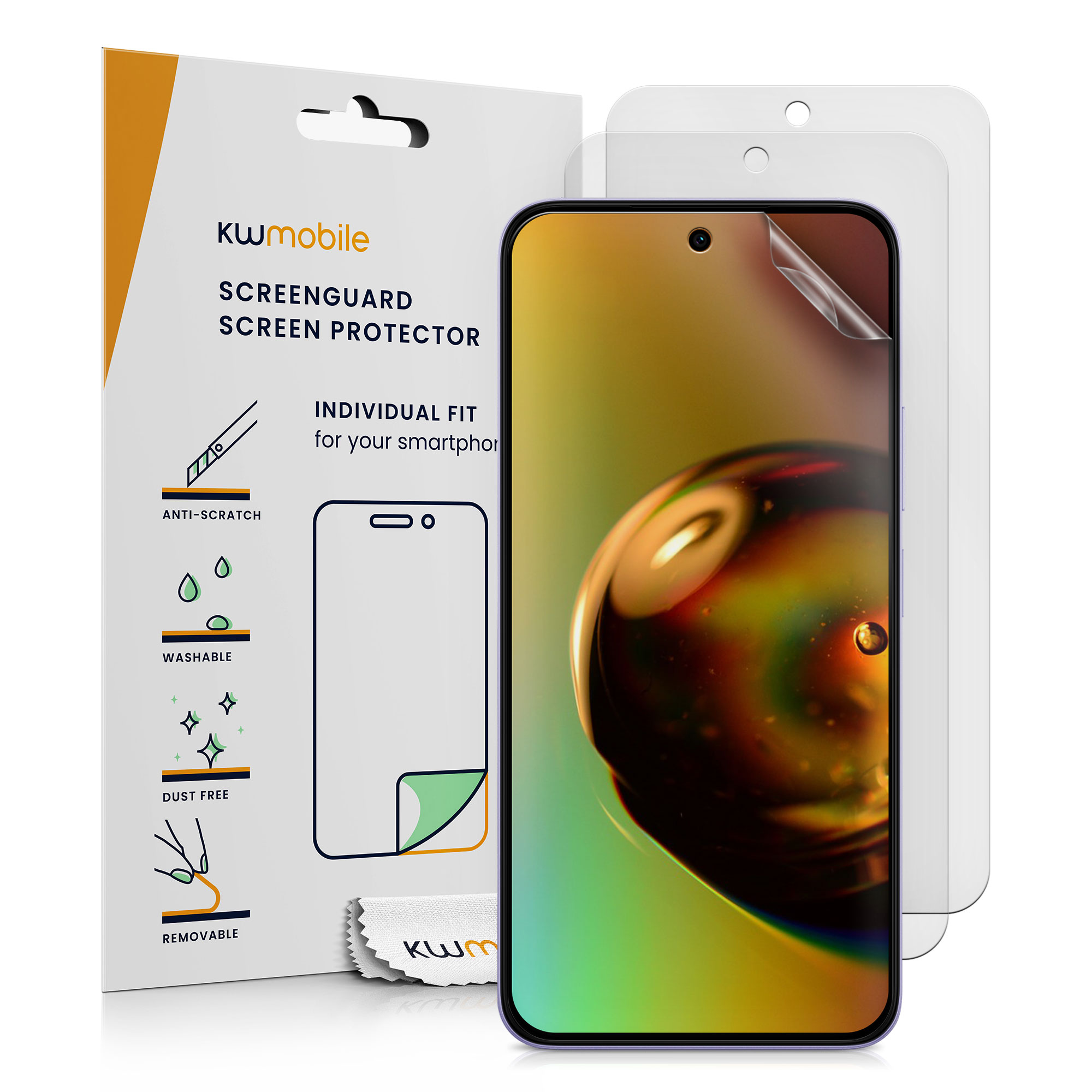 Ochranná fólie kwmobile pro Xiaomi Redmi Note 15 Pro 5G - matná