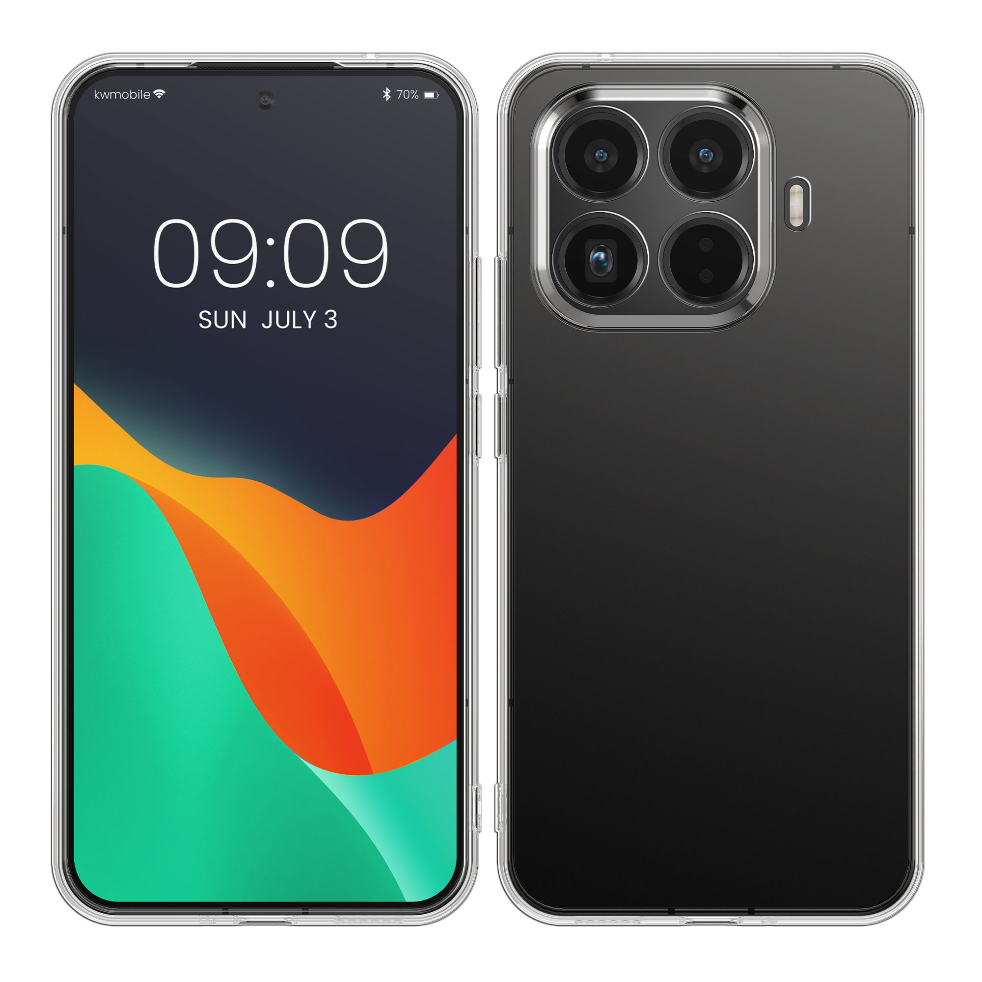 Pouzdro pro Xiaomi 15T Pro kwmobile tenké TPU - transparentní