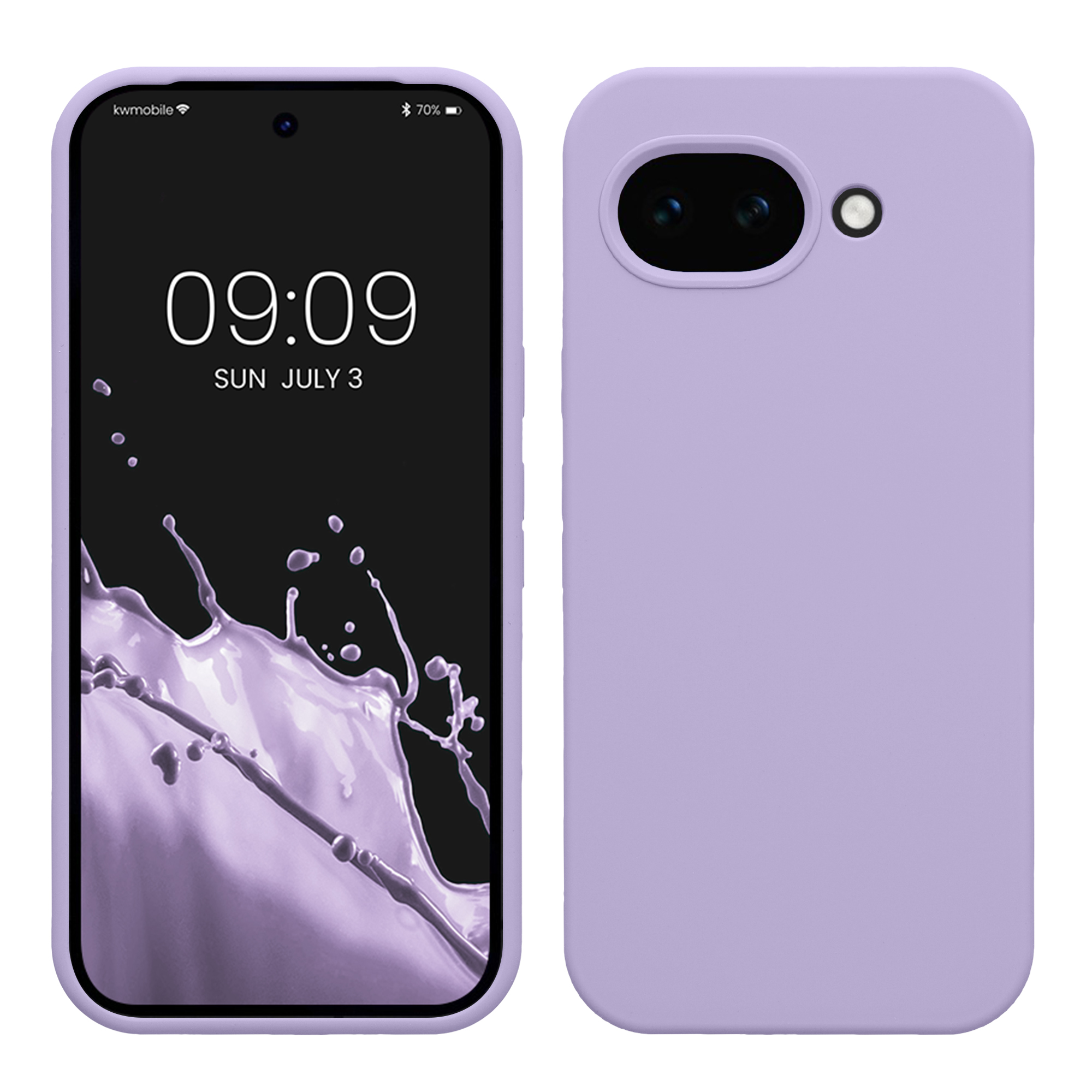 Silikonový kryt kwmobile pro Google Pixel 10a - levandulová