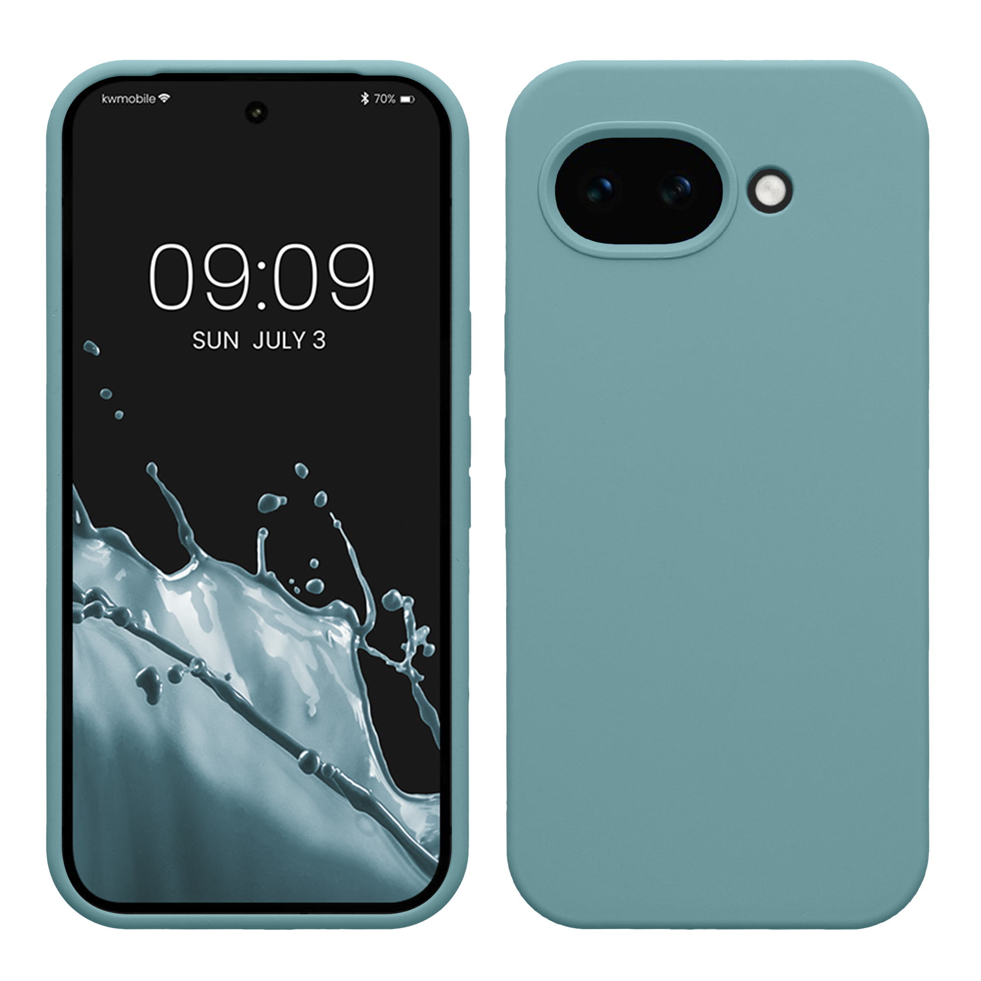 Pouzdro pro Google Pixel 10a kwmobile silikonové - arktická noc