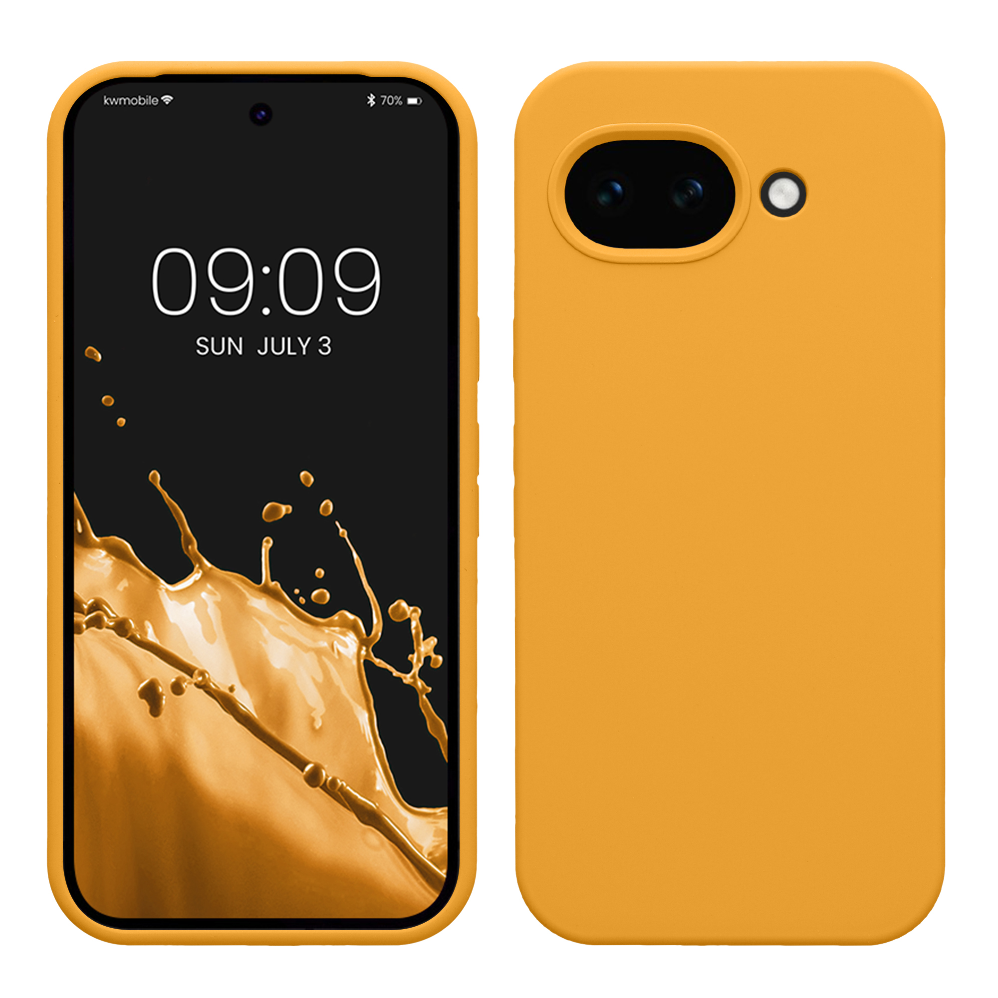 Pouzdro pro Google Pixel 10a kwmobile silikonové - mangová