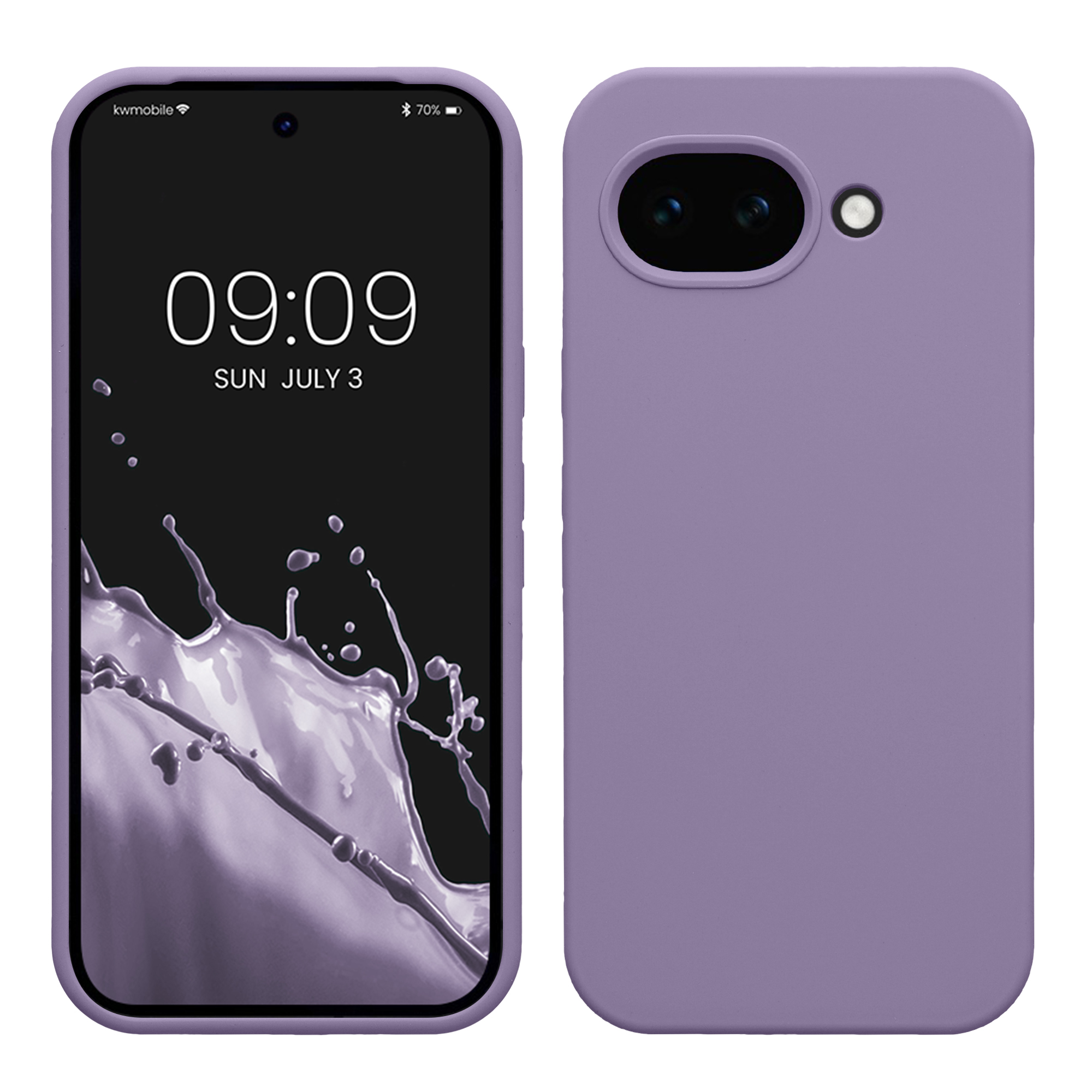 Pouzdro pro Google Pixel 10a kwmobile silikonové - fialová