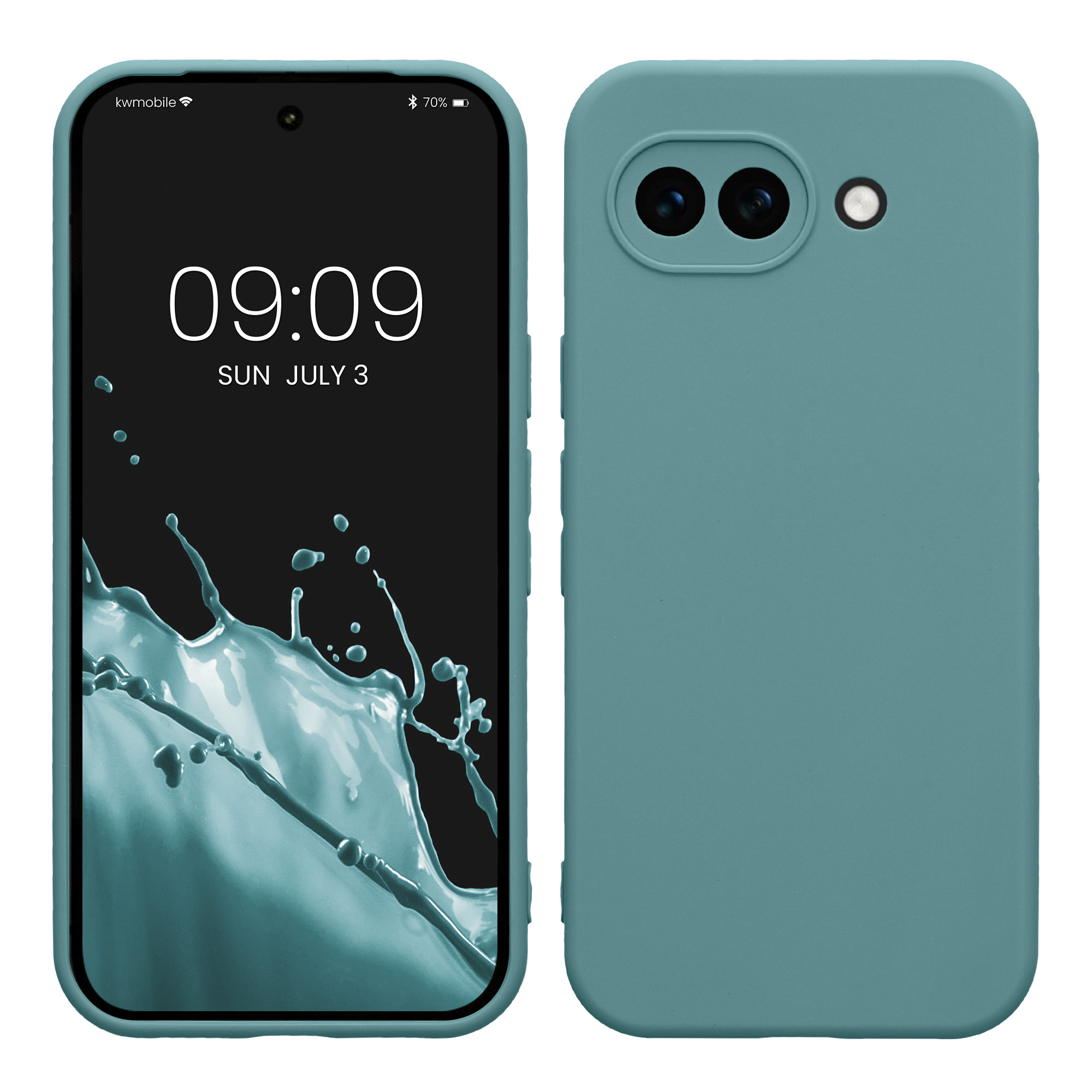 Pouzdro pro Google Pixel 10a kwmobile tenké TPU - arktická noc