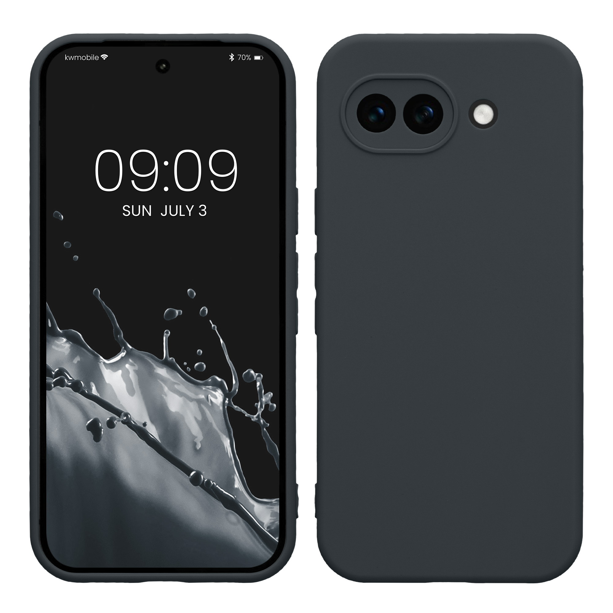 Pouzdro pro Google Pixel 10a kwmobile tenké TPU - borůvková