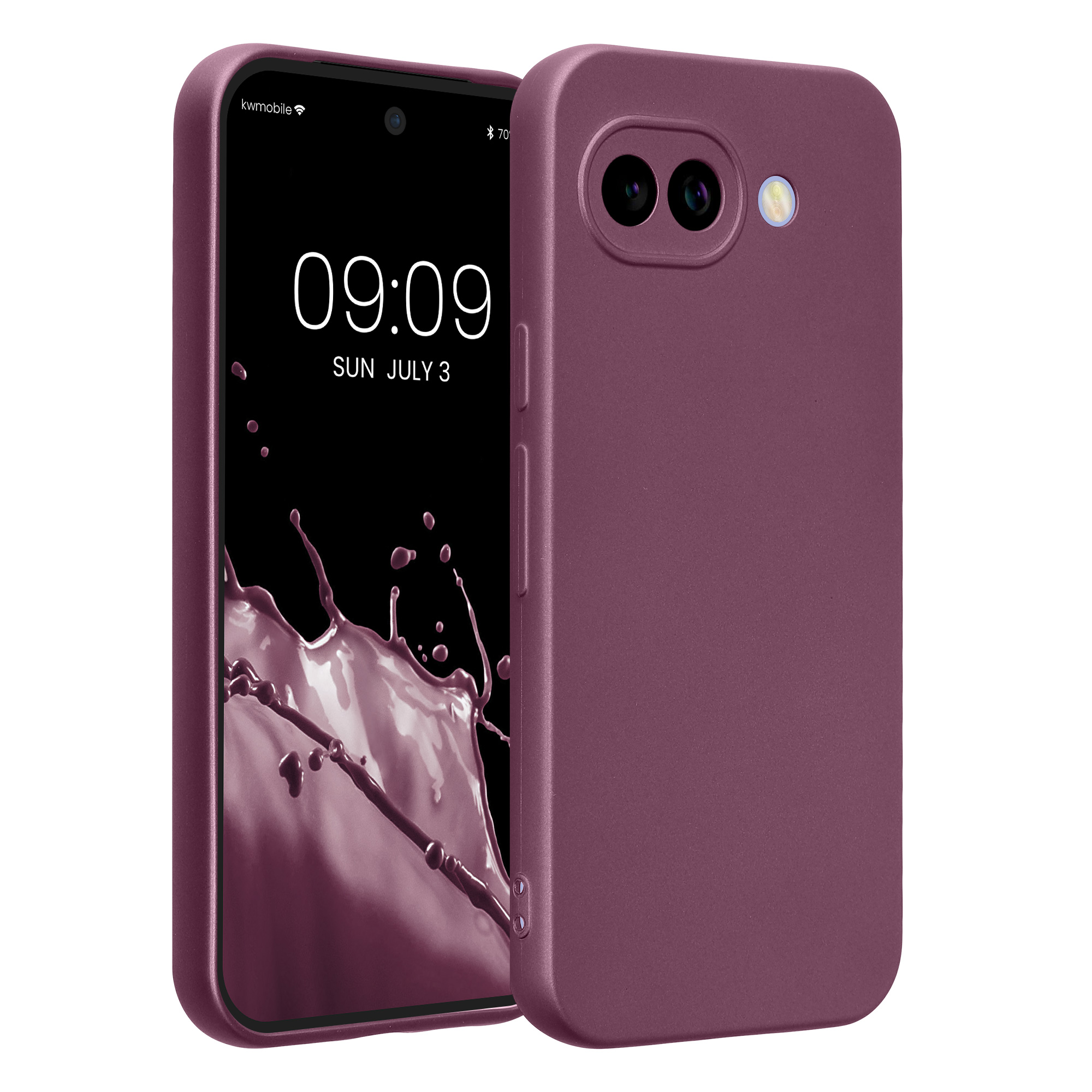 Kryt na mobil Google Pixel 10a - kwmobile, metalický levandulový