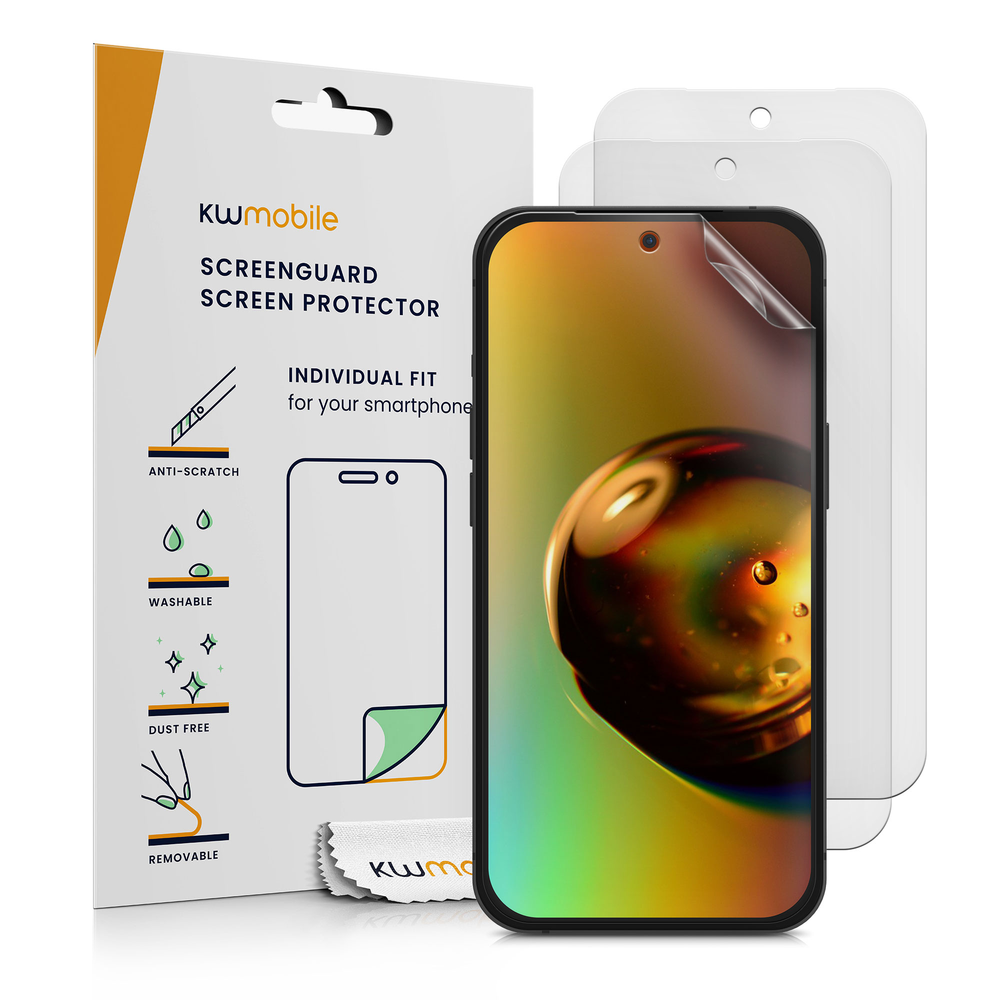 Ochranná fólie kwmobile pro Google Pixel 10a - matná