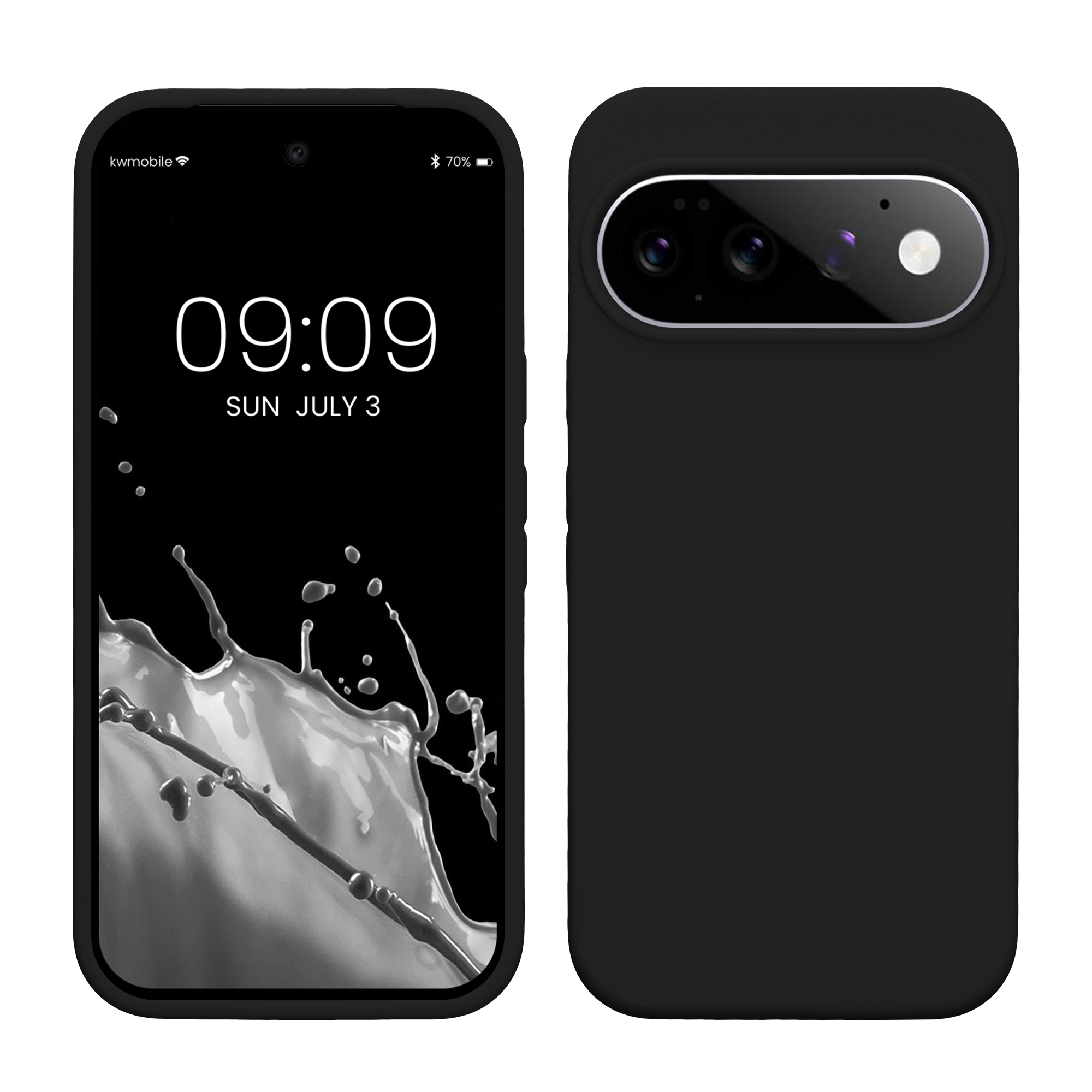 Pouzdro pro Google Pixel 11 / Pixel 11 Pro kwmobile silikonové - černá