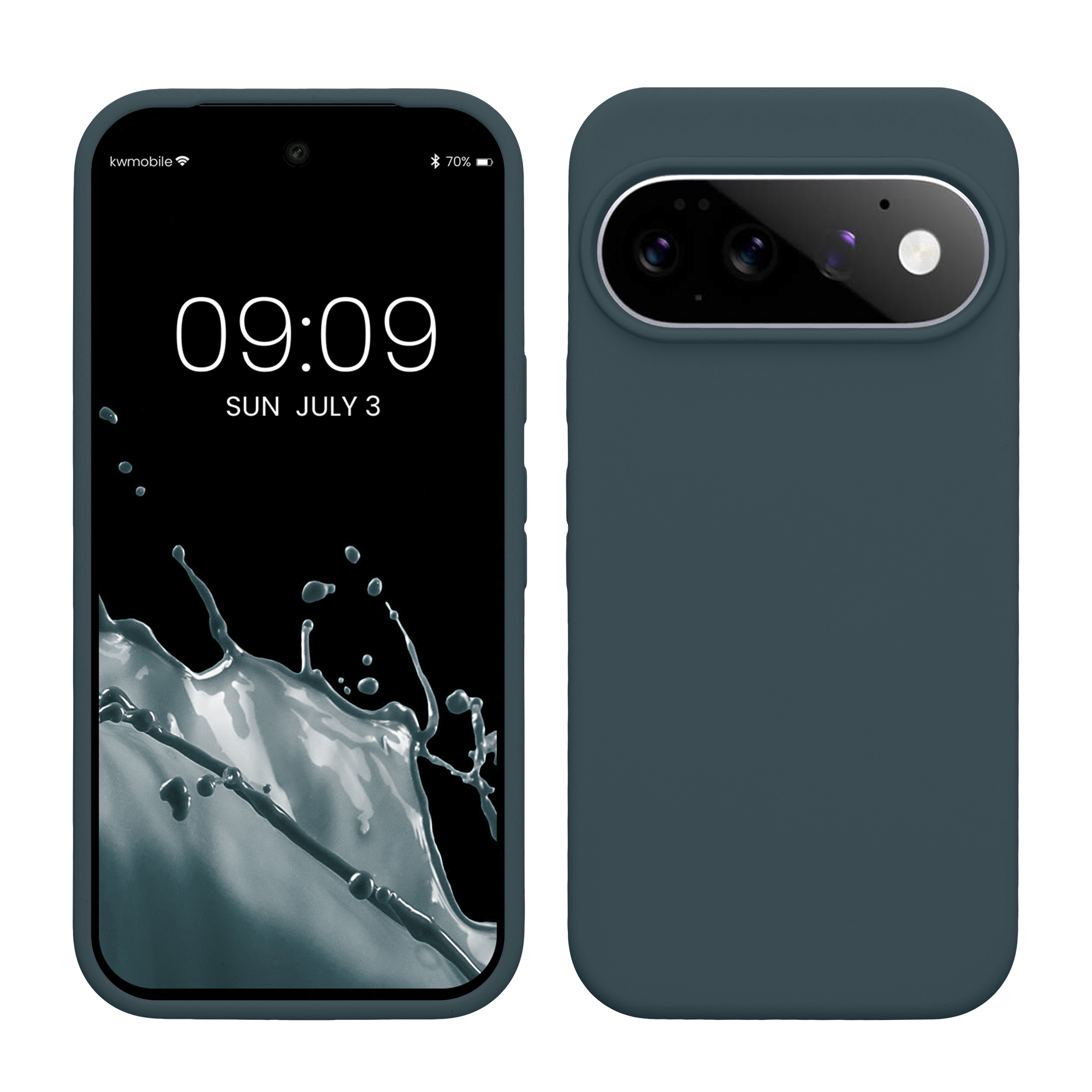 Pouzdro pro Google Pixel 11 / Pixel 11 Pro kwmobile silikonové - tmavá antracitová
