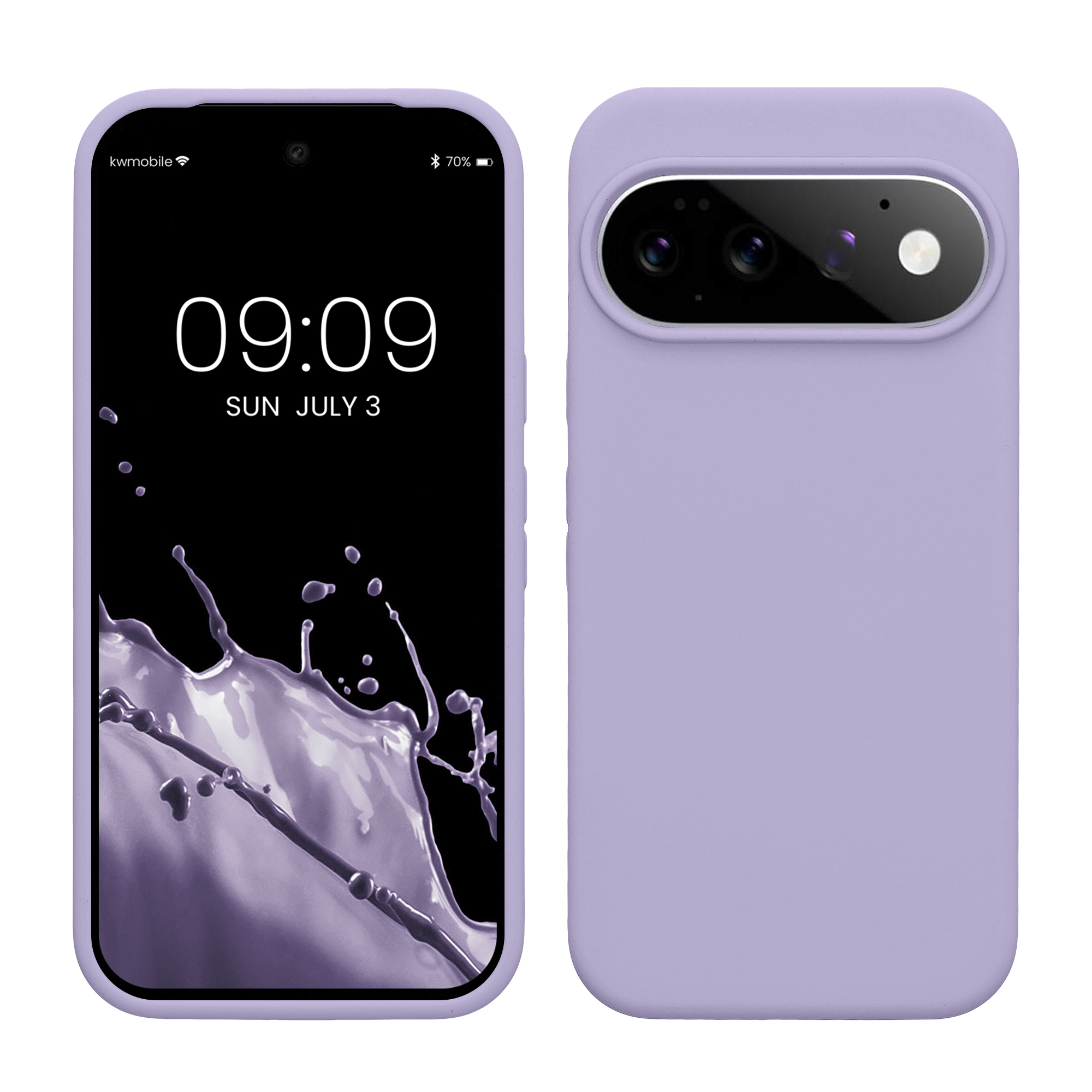 Pouzdro pro Google Pixel 11 / Pixel 11 Pro kwmobile silikonové - levandulová