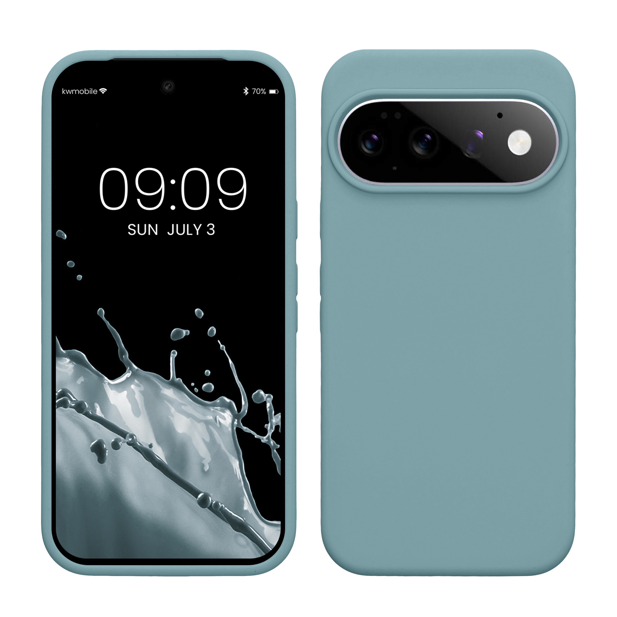 Pouzdro pro Google Pixel 11 / Pixel 11 Pro kwmobile silikonové - antický kámuži