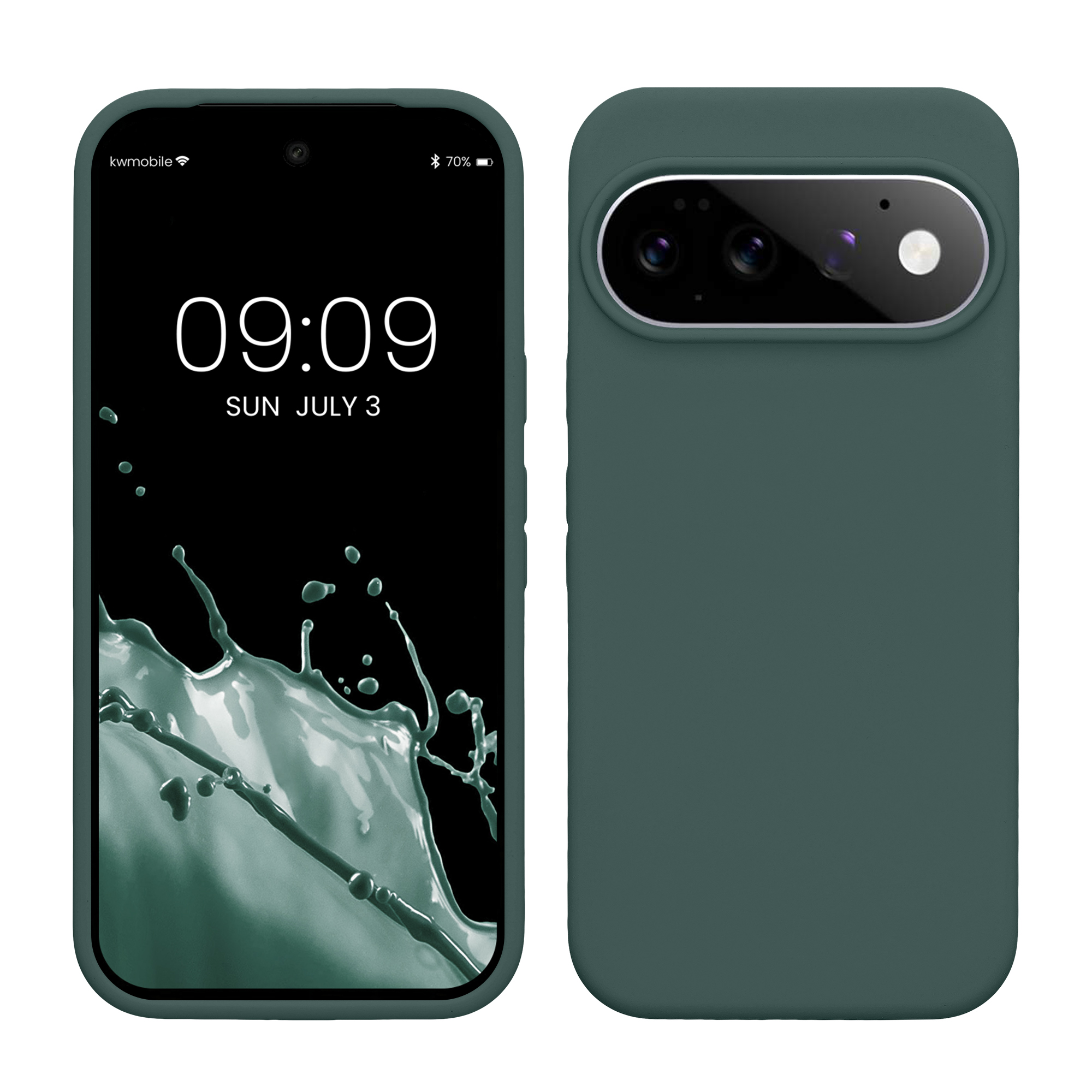 Pouzdro pro Google Pixel 11 / Pixel 11 Pro kwmobile silikonové - modrozelená