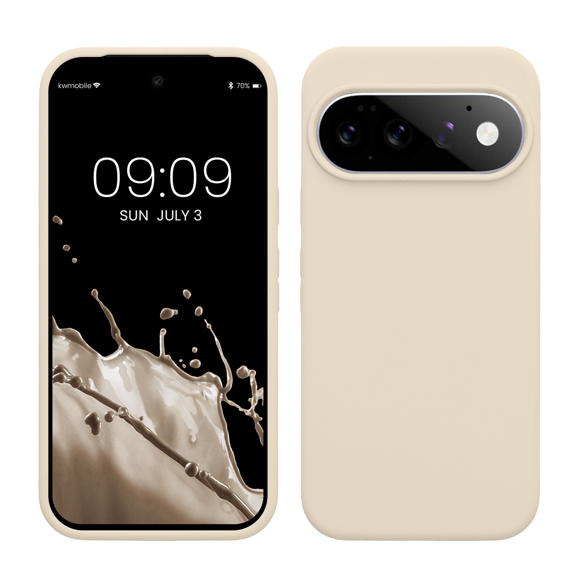 Kryt na mobil Google Pixel 11 / 11 Pro, nárazuvzdorný - kwmobile, krémový