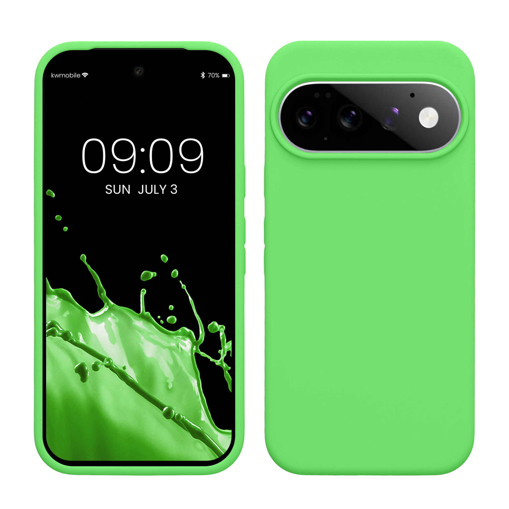 Kryt na mobil Google Pixel 11 / 11 Pro, nárazuvzdorný - kwmobile, limetkově zelený