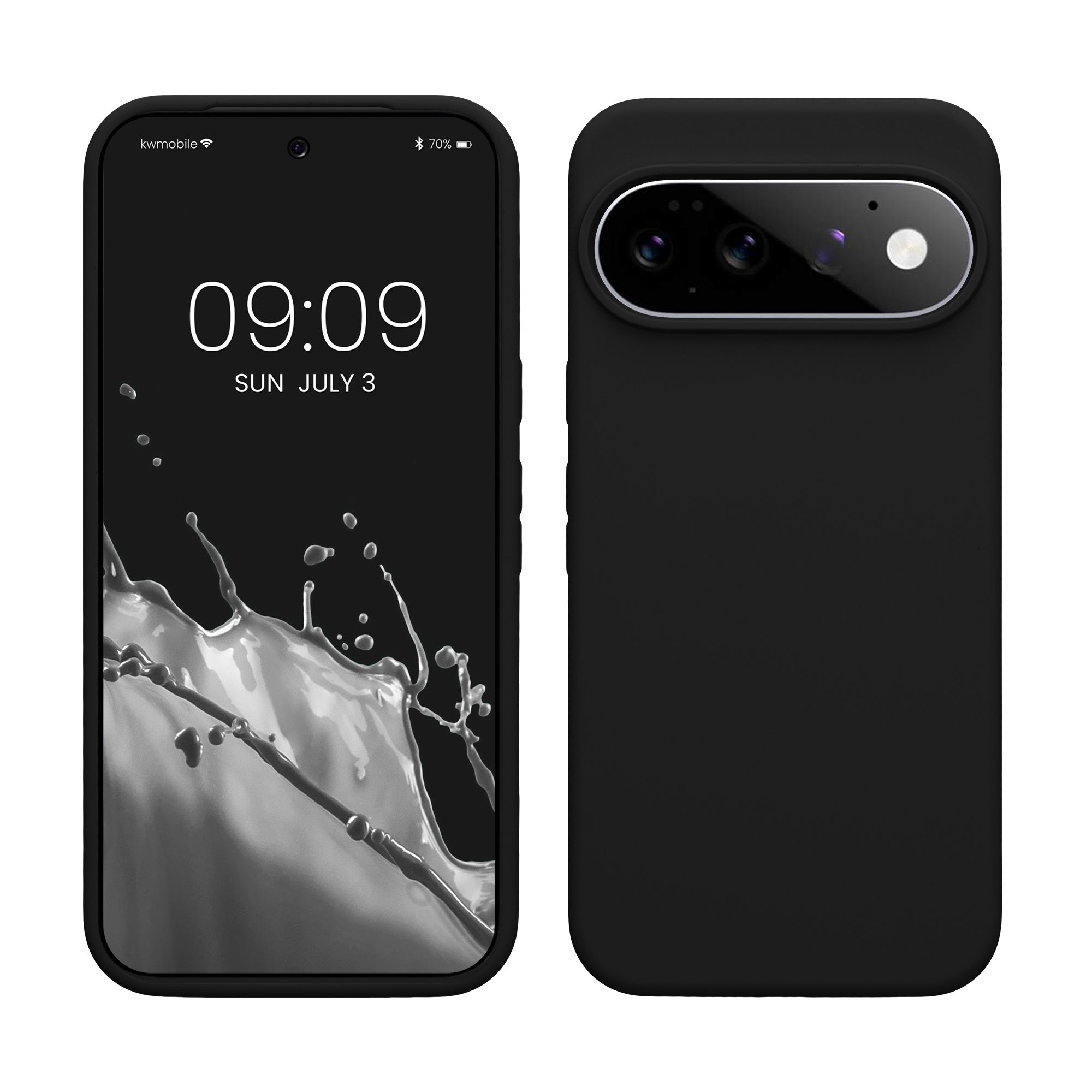 Pouzdro pro Google Pixel 11 Pro XL kwmobile silikonové - černá