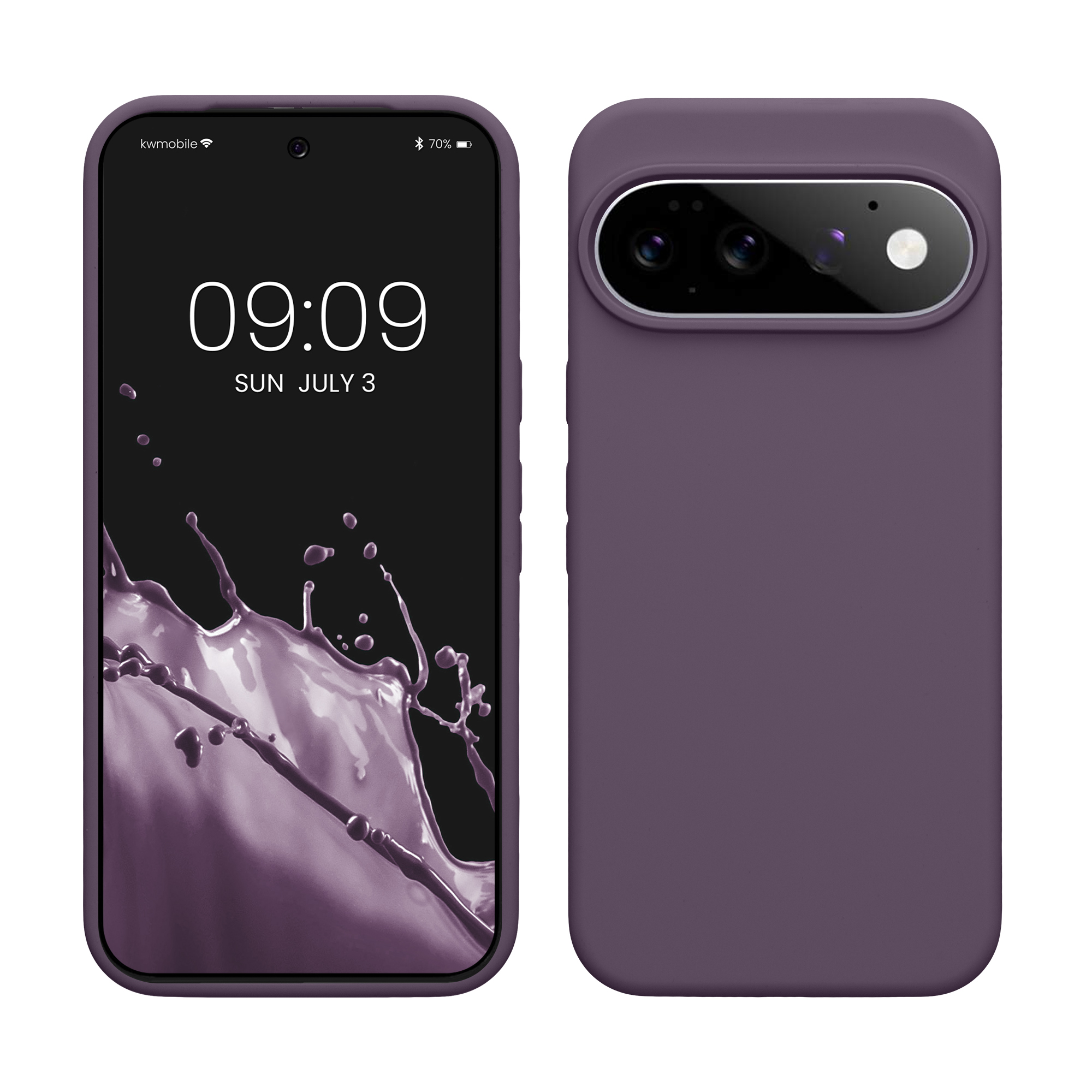 Pouzdro pro Google Pixel 11 Pro XL kwmobile silikonové - pastelová kosatcová