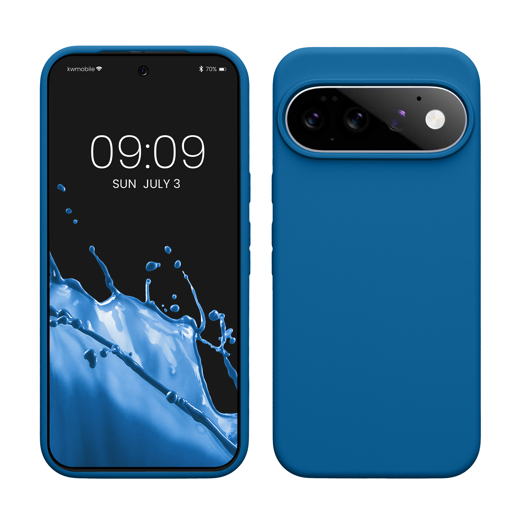 Pouzdro pro Google Pixel 11 Pro XL kwmobile silikonové - modrý korál
