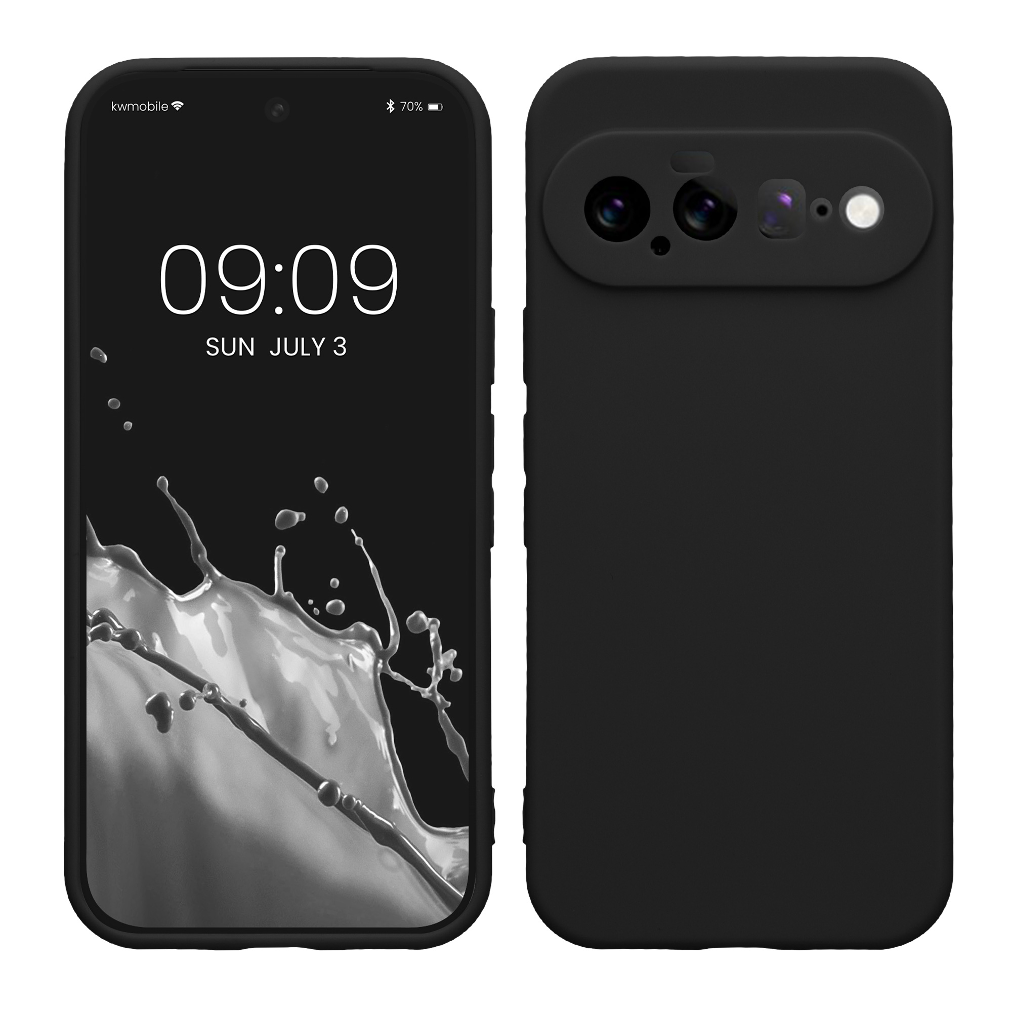 Pouzdro pro Google Pixel 11 kwmobile tenké TPU - matná černá