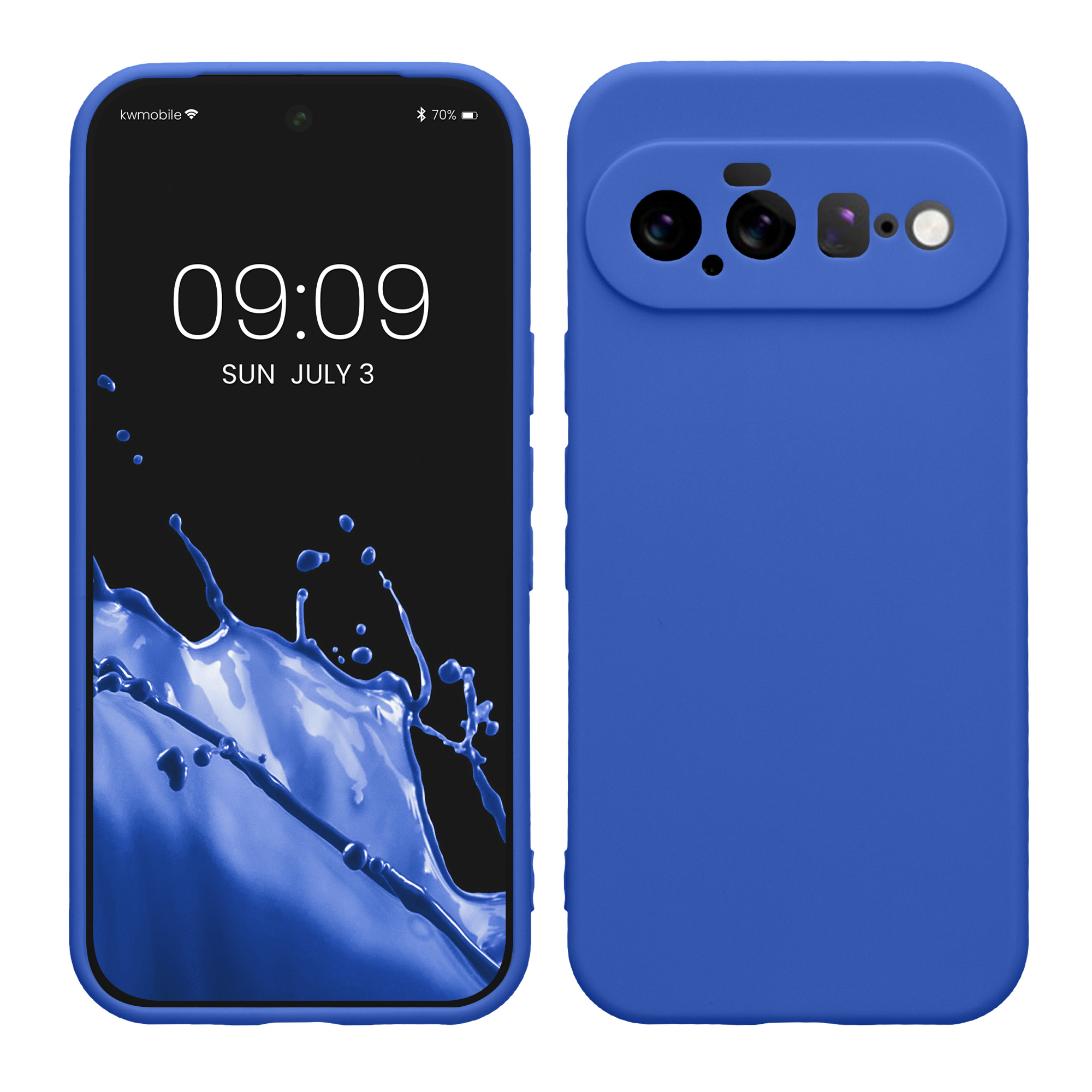 Pouzdro pro Google Pixel 11 kwmobile tenké TPU - baltská modrá
