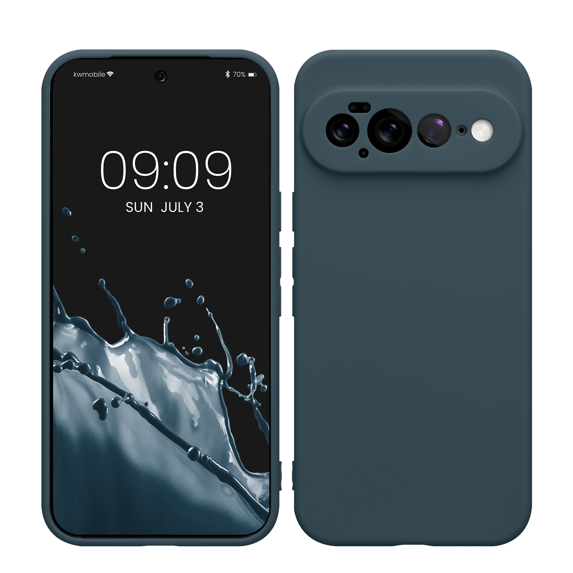 Pouzdro pro Google Pixel 11 Pro XL kwmobile tenké TPU - tmavá antracitová