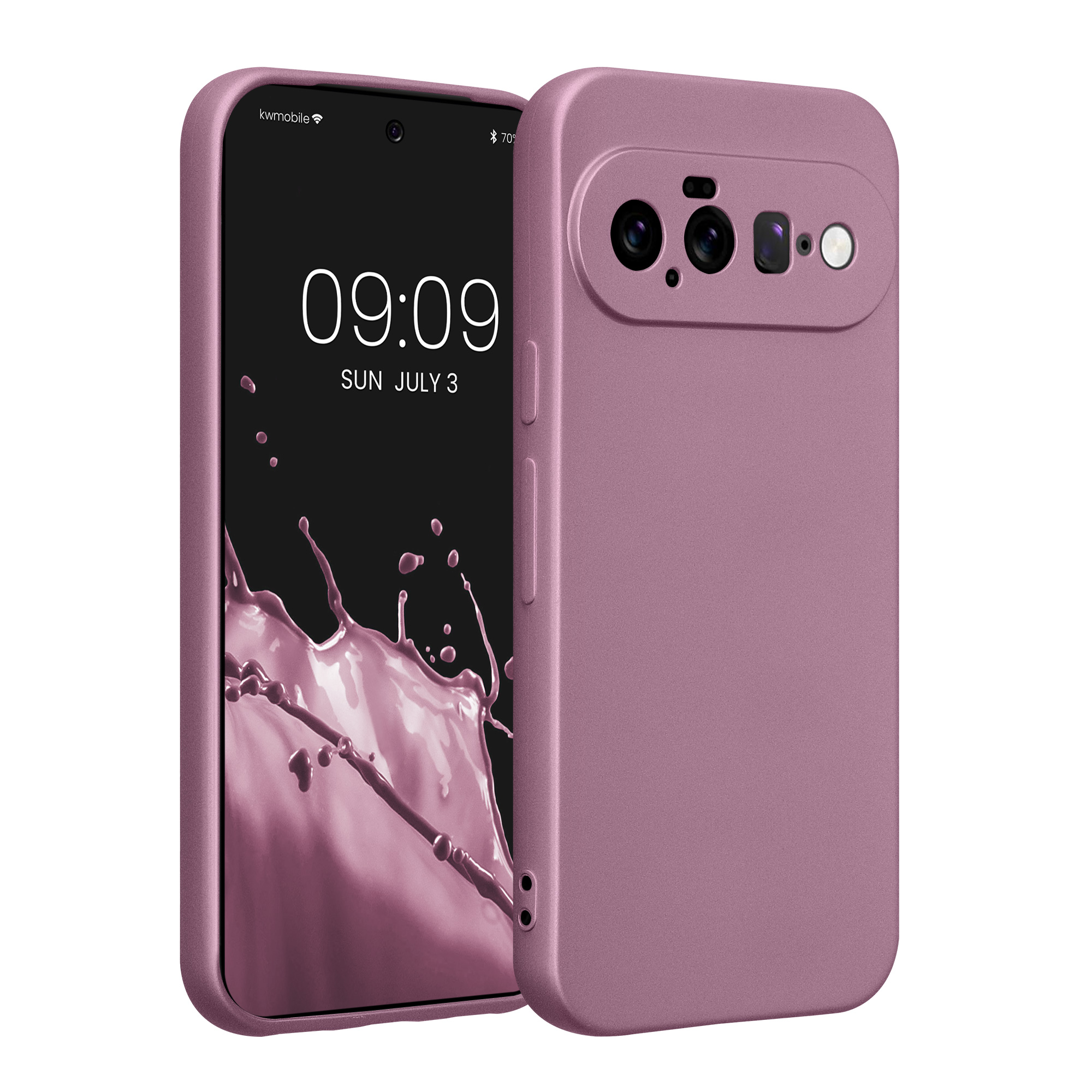 Pouzdro pro Google Pixel 11 kwmobile metalické TPU - metalická levandulová