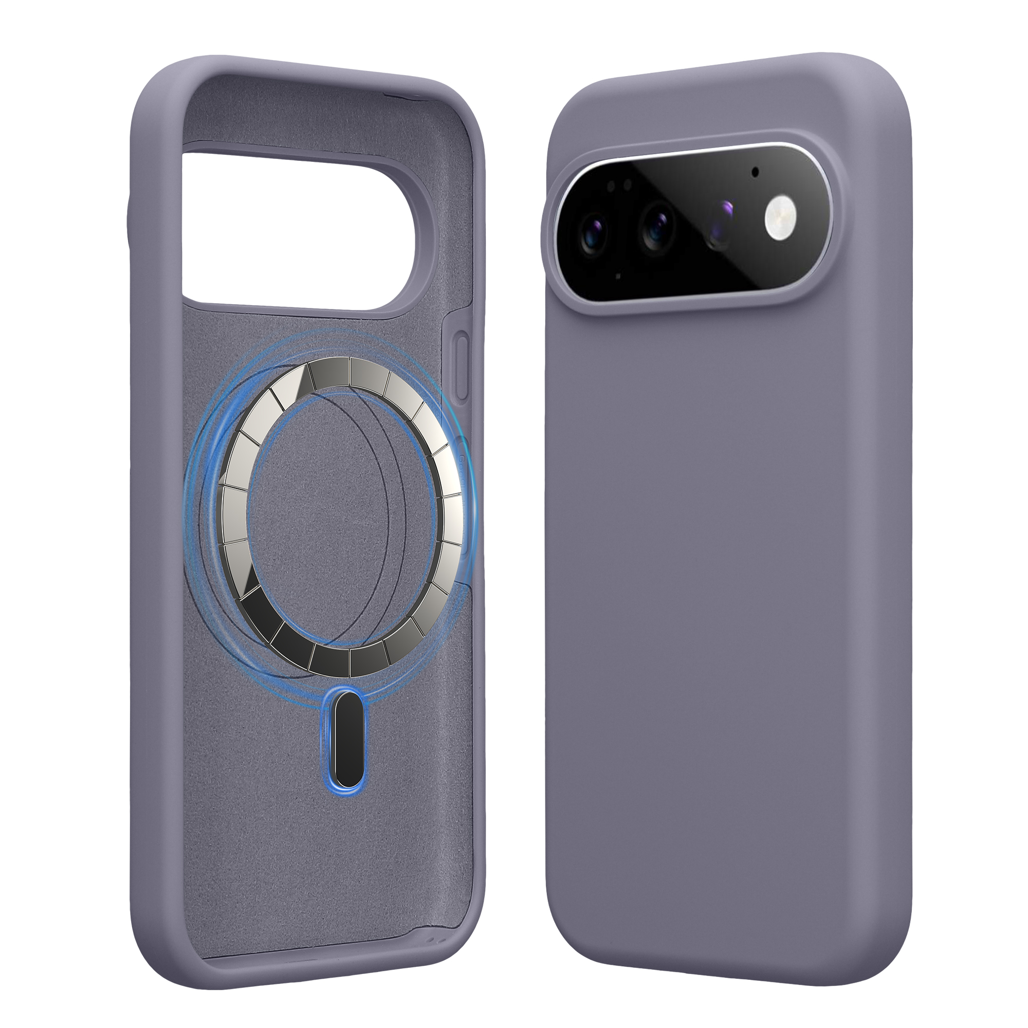 TPU silikonové pouzdro pro Google Pixel 11 / Pixel 11 Pro kwmobile MagSafe - levandulová
