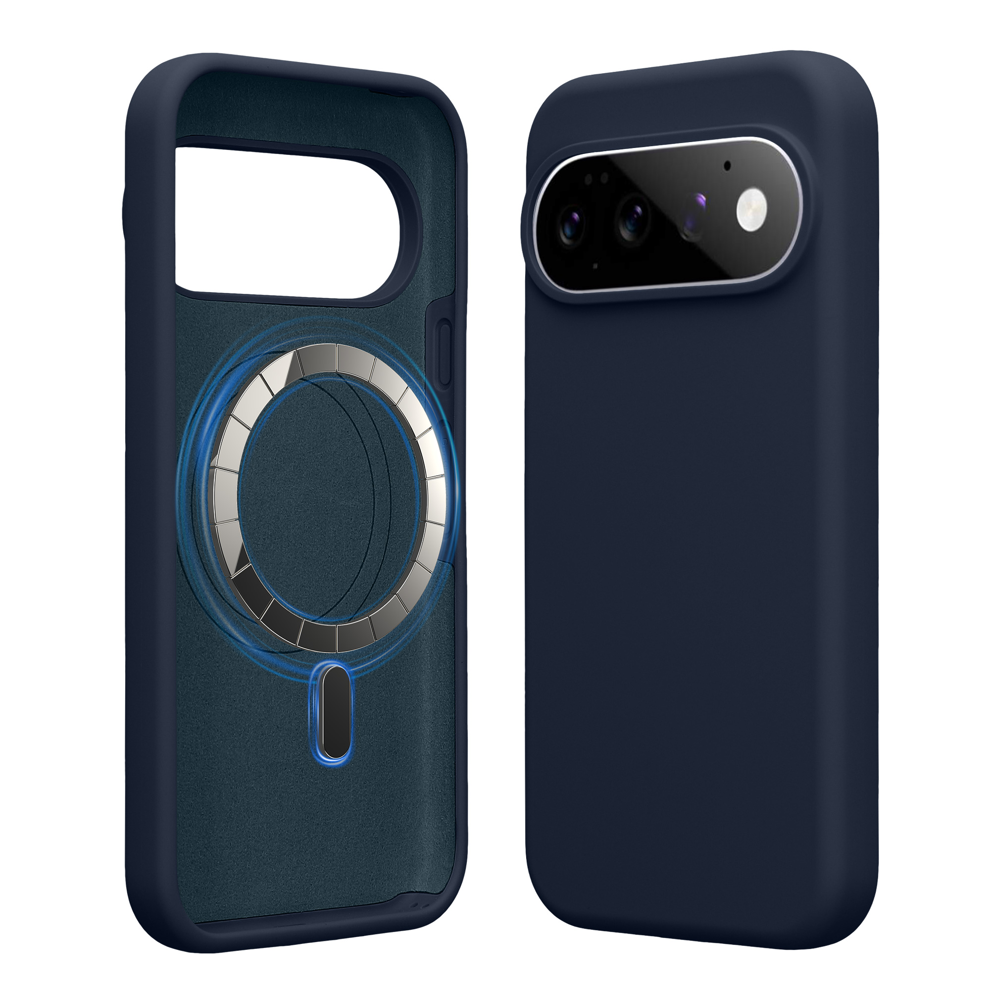 TPU silikonové pouzdro pro Google Pixel 11 / Pixel 11 Pro kwmobile MagSafe - námořnická modrá