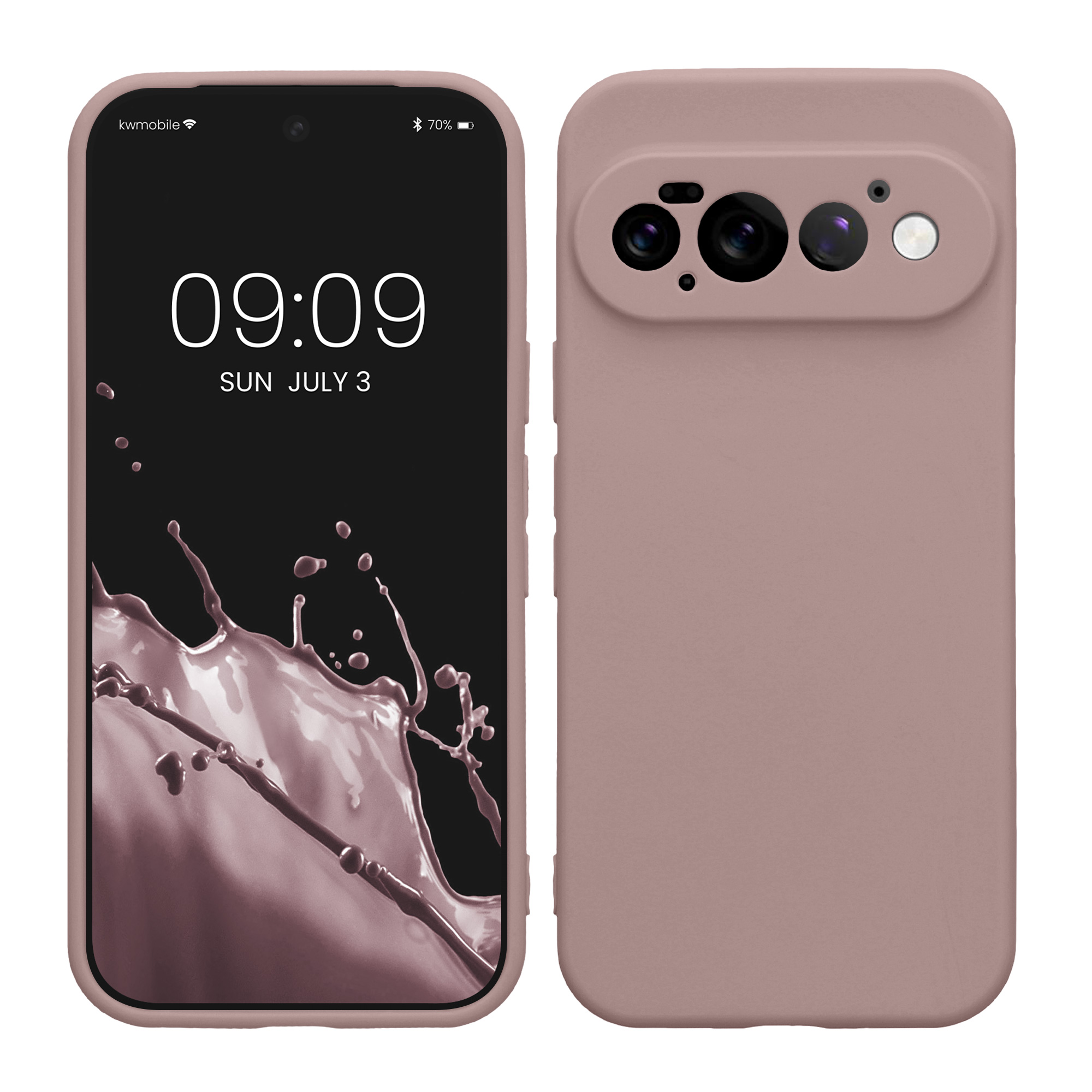 Pouzdro pro Google Pixel 11 Pro kwmobile tenké TPU - světle lila